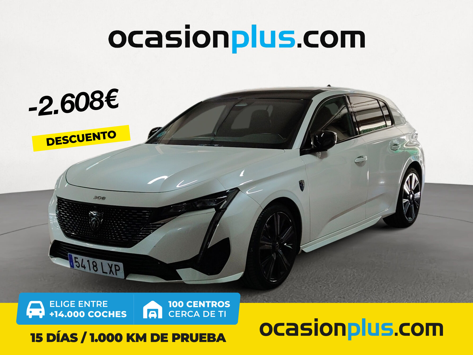 PEUGEOT 308 (BlueHDi 130 S&S GT Pack EAT8 96 kW (130 CV)) en Madrid