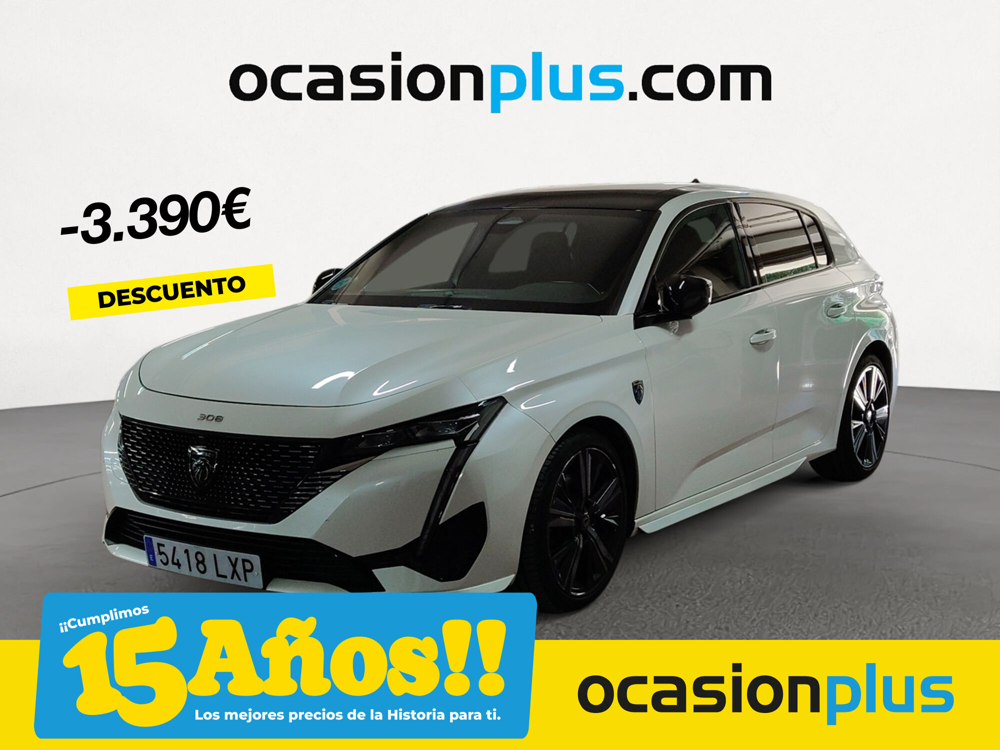 PEUGEOT 308 (BlueHDi 130 S&S GT Pack EAT8 96 kW (130 CV)) en Madrid