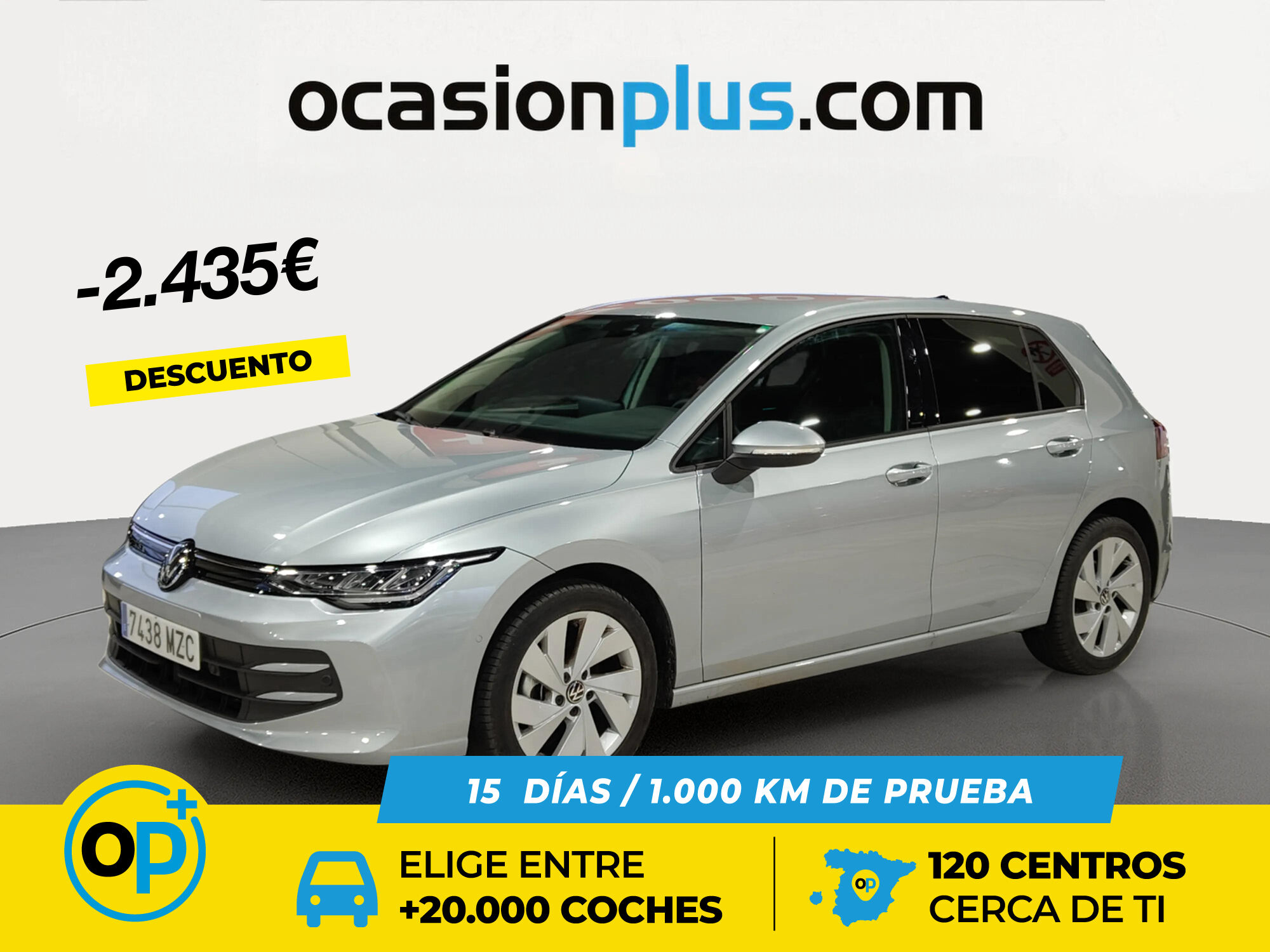 VOLKSWAGEN Golf (Más 2.0 TDI 85 kW (115 CV)) en Madrid