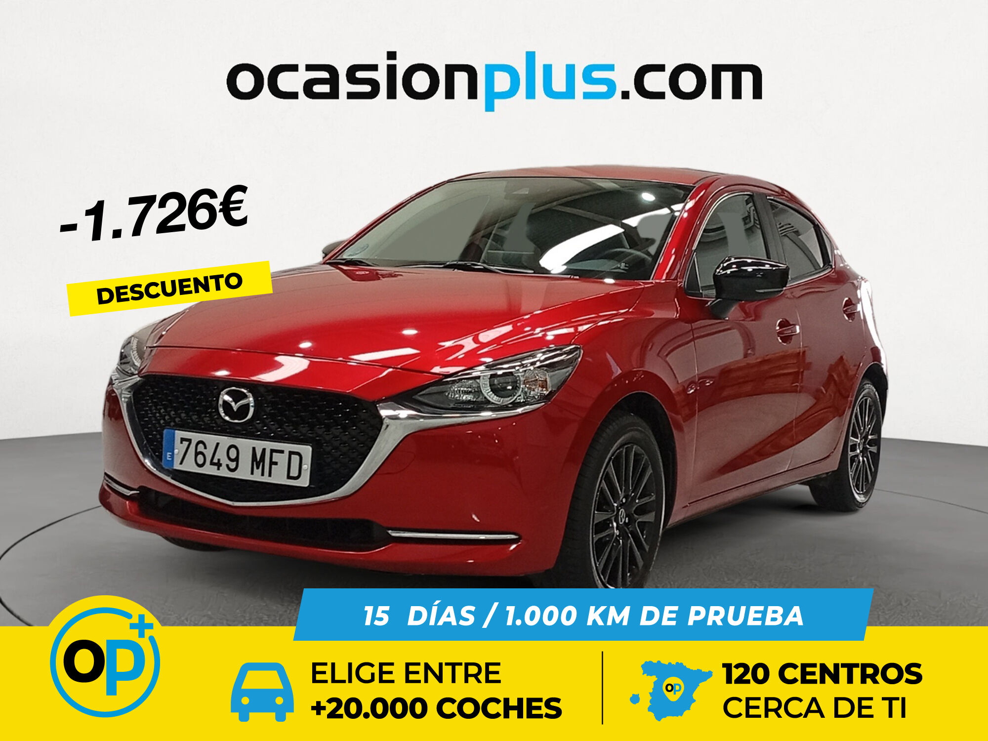 MAZDA Mazda2 (1.5 G e-SKYACTIV Homura 66 kW (90 CV)) en Madrid