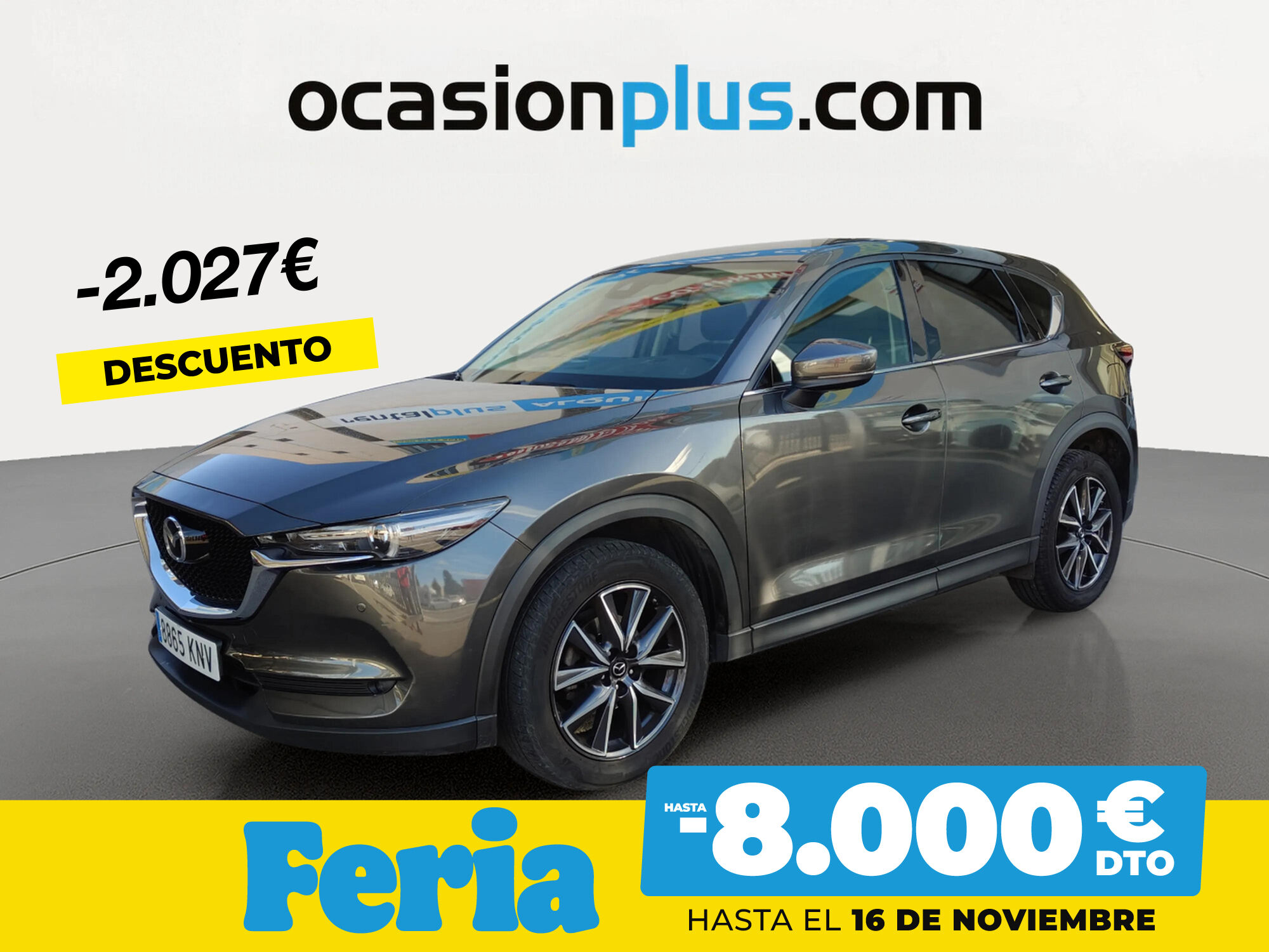 MAZDA CX-5 (2.2 DE Zenith 2WD 110 kW (150 CV)) en Madrid