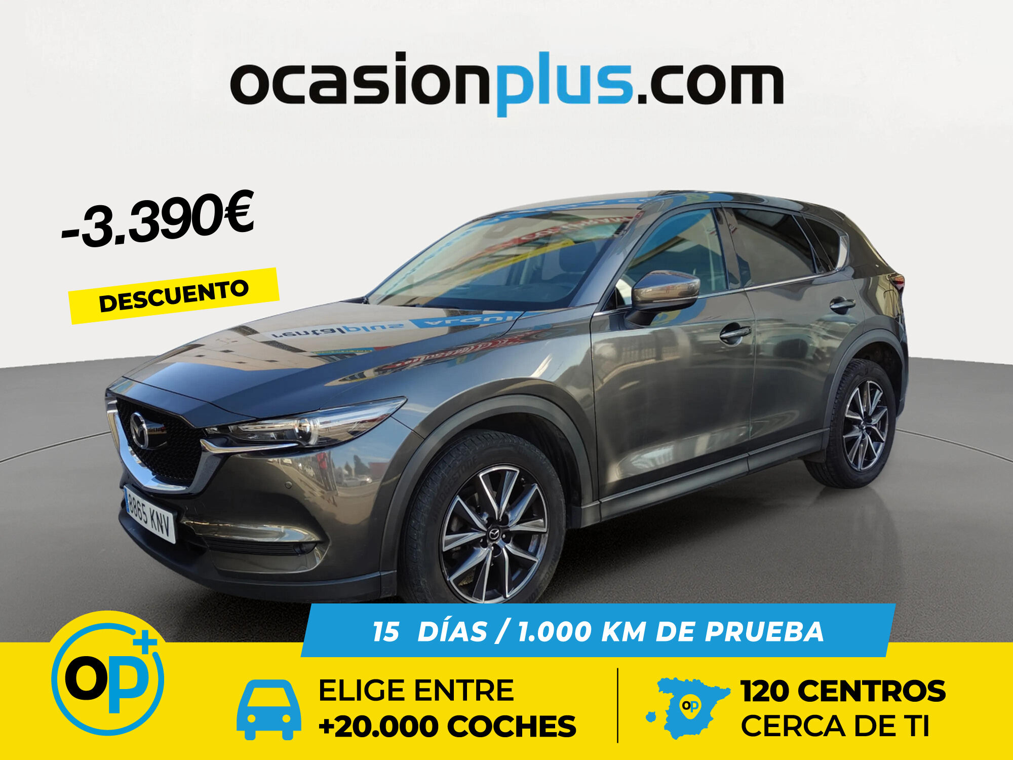 MAZDA CX-5 (2.2 DE Zenith 2WD 110 kW (150 CV)) en Madrid