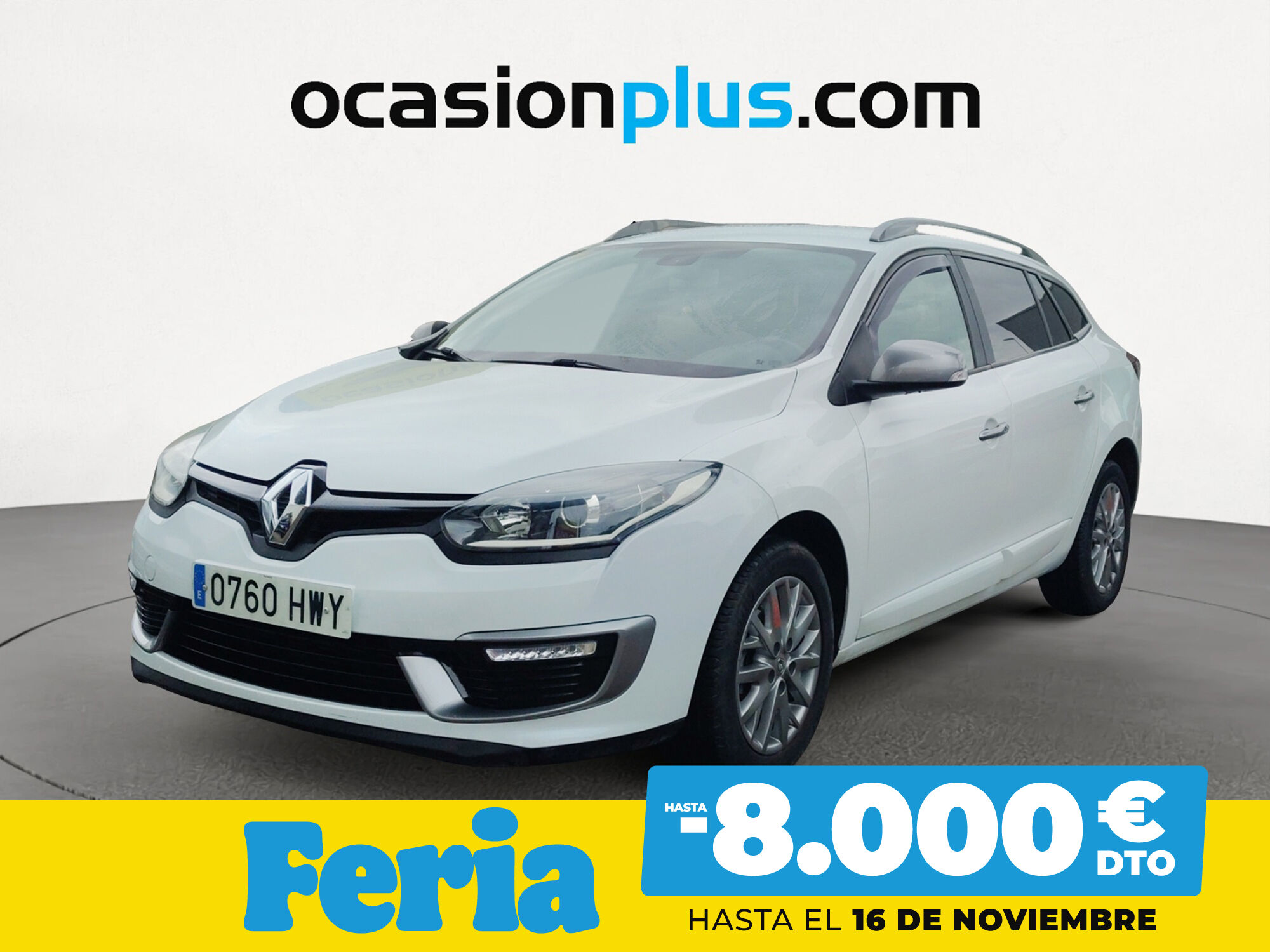 RENAULT Mégane (Sport Tourer GT Style Energy dCi 81 kW (110 CV)) en Madrid