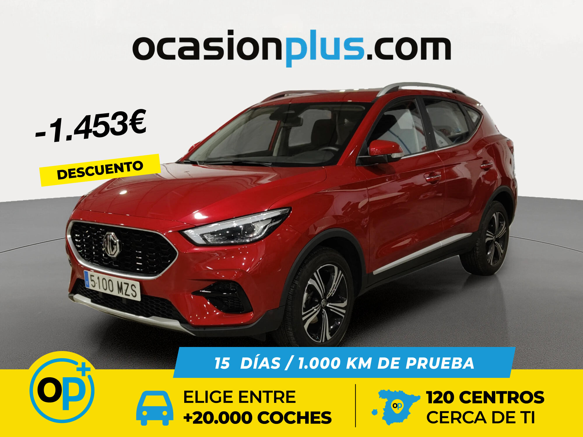 MG ZS (1.5 Comfort 78 kW (106 CV)) en Madrid