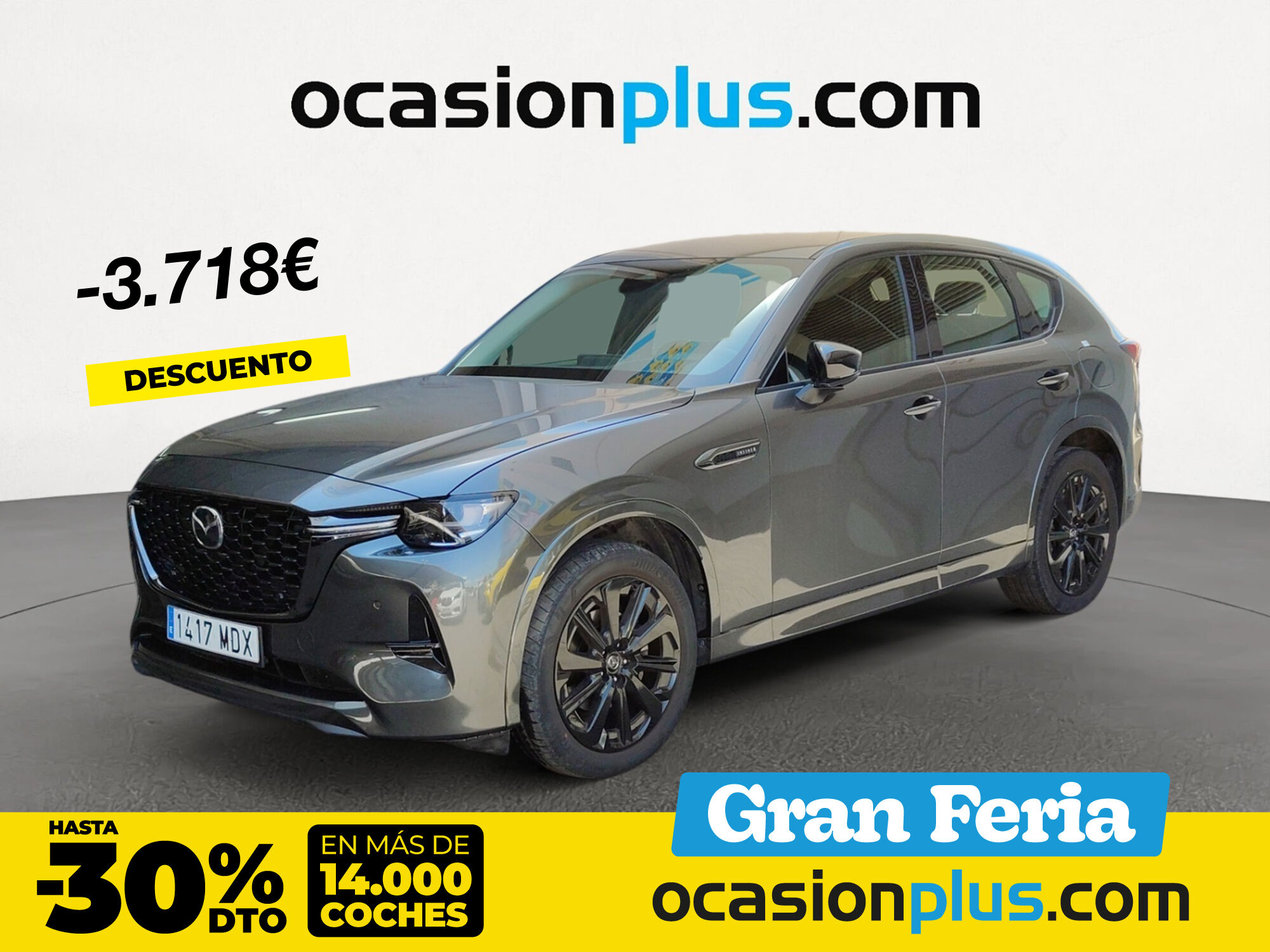 MAZDA CX-60 (e-Skyactiv D MHEV Homura Com-P 8AT 147 kW (200 CV)) en Madrid
