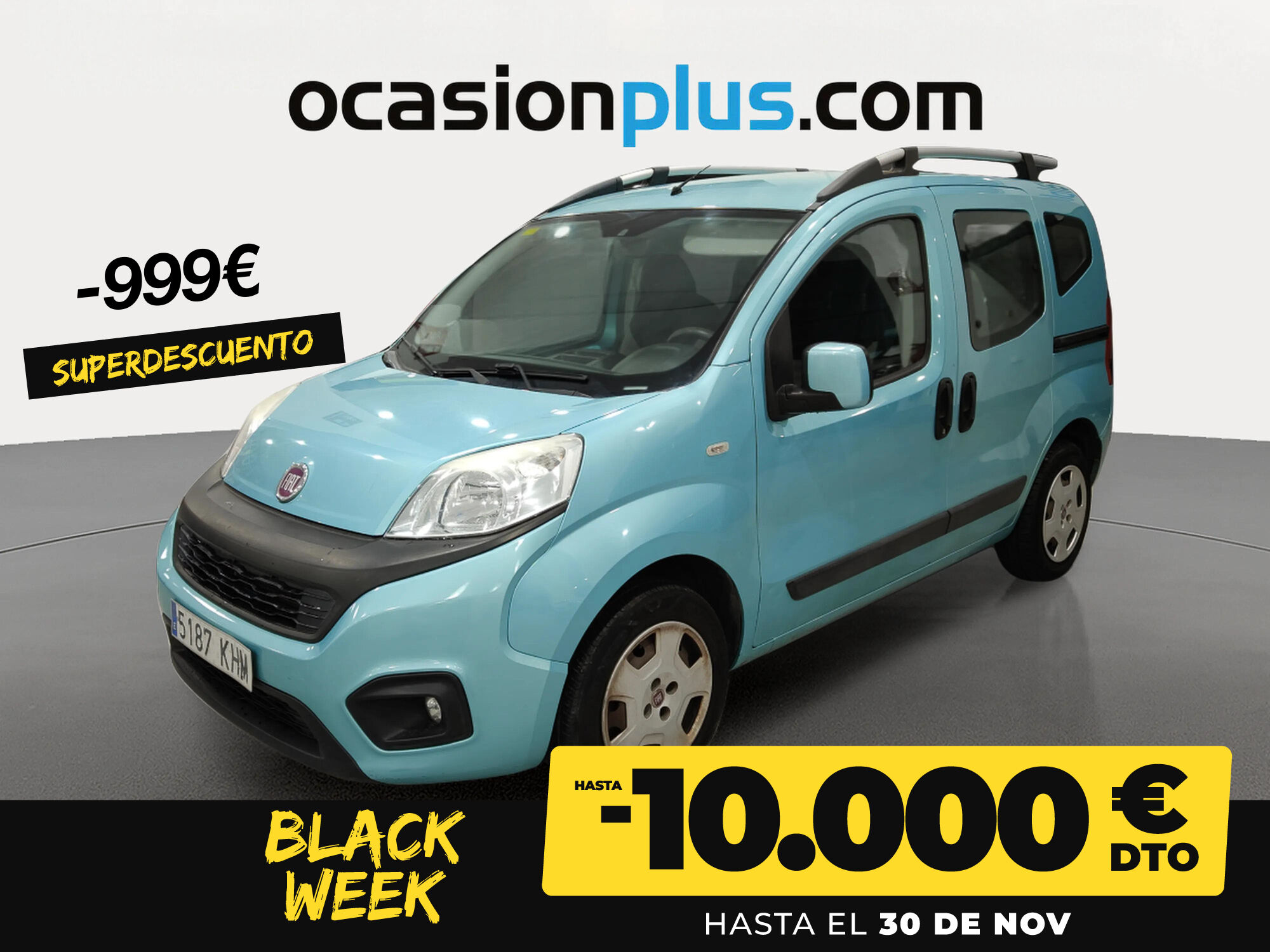 FIAT Qubo (1.3 MultiJet Lounge 70 kW (95 CV)) en Madrid
