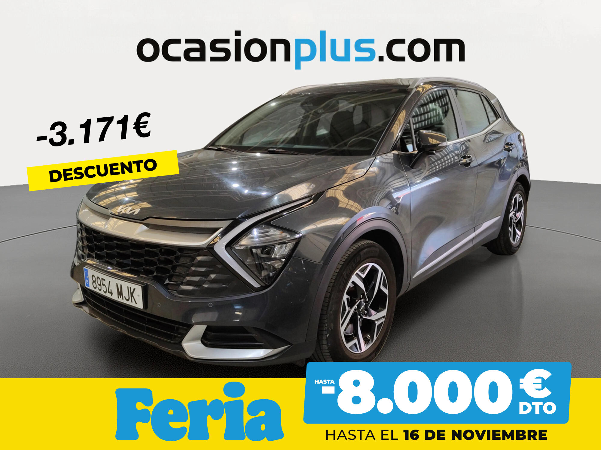 KIA Sportage (1.6 CRDi MHEV Business 4x2 100 kW (136 CV)) en Madrid