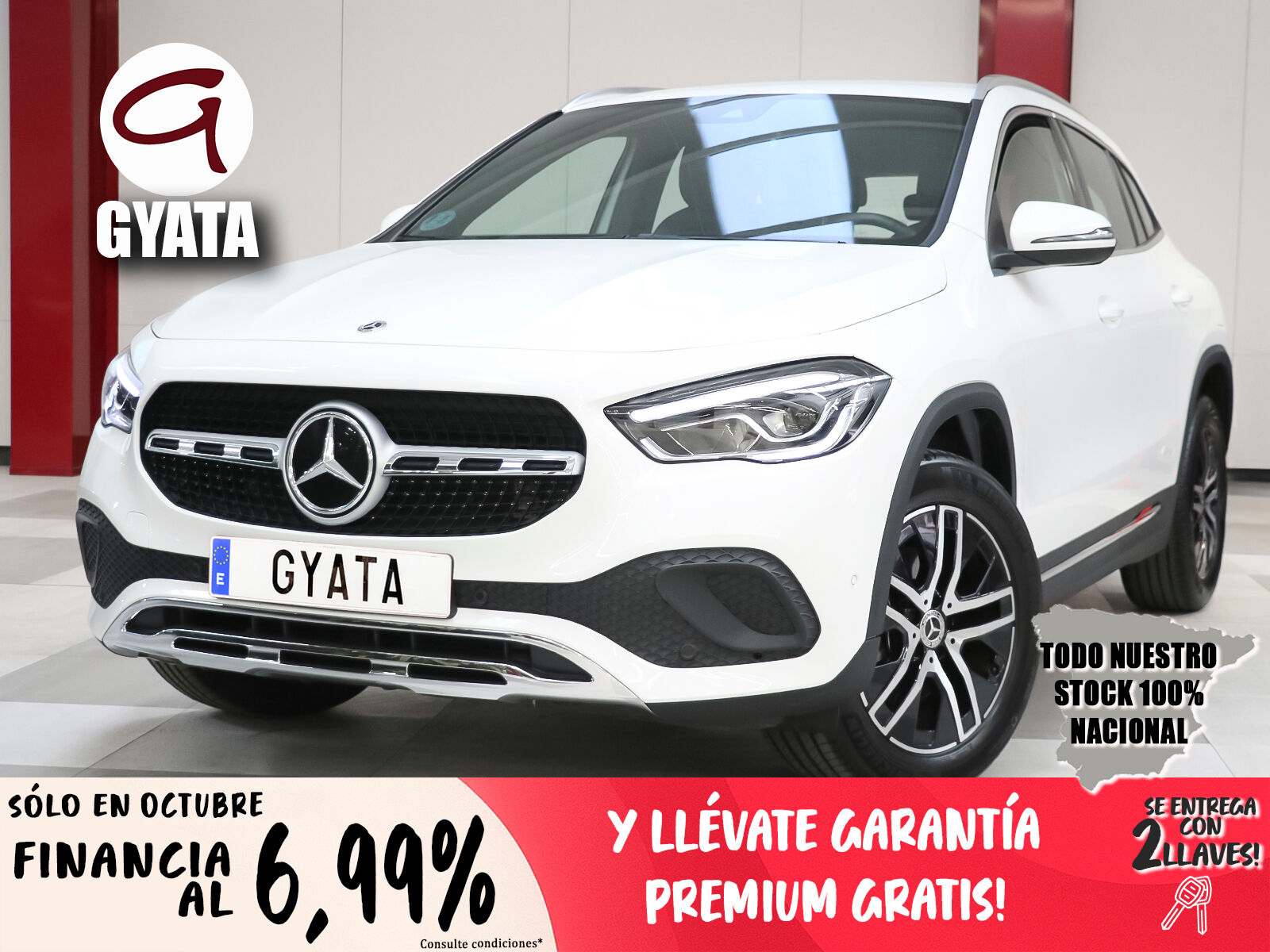 MERCEDES Clase GLA (200 D 110 kW (150 CV)) en Madrid