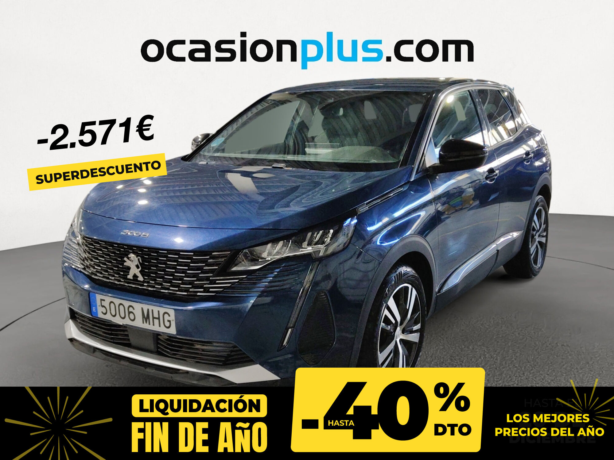 PEUGEOT 3008 (PureTech 130 S&S Allure Pack EAT8 96 kW (130 CV)) en Madrid