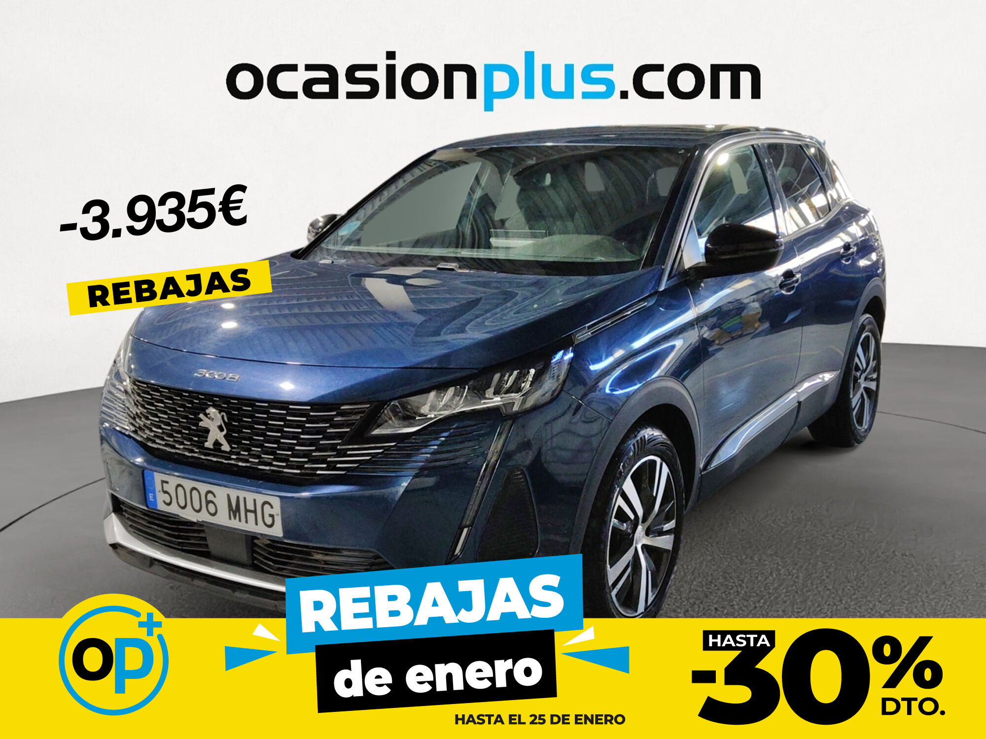 PEUGEOT 3008 (PureTech 130 S&S Allure Pack EAT8 96 kW (130 CV)) en Madrid