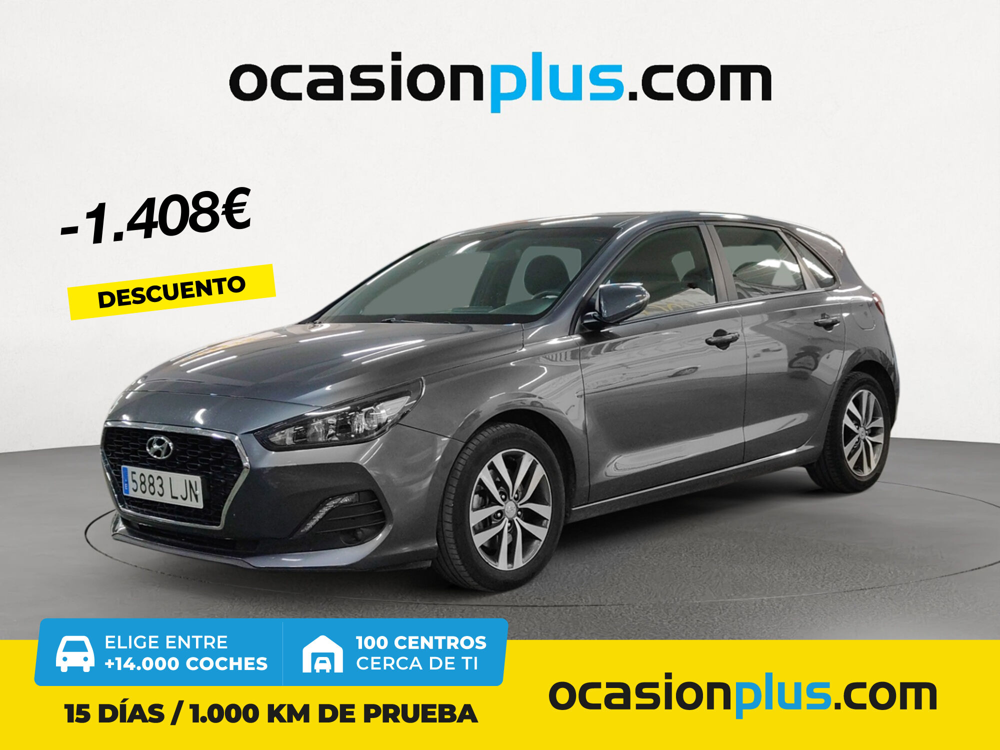 HYUNDAI i30 (1.6 CRDI Klass 85 kW (116 CV)) en Madrid