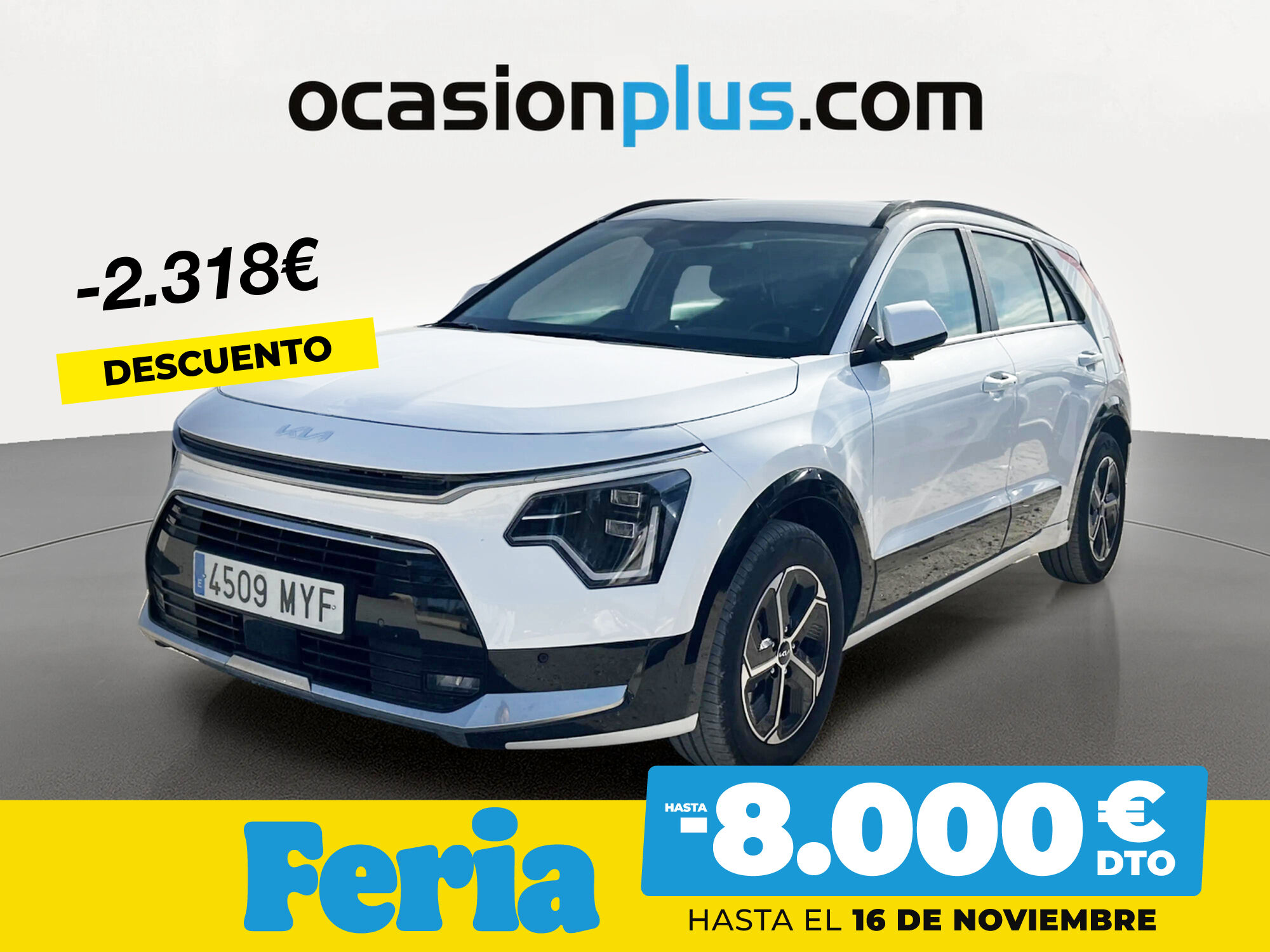 KIA Niro (1.6 GDi HEV Drive 104 kW (141 CV)) en Madrid