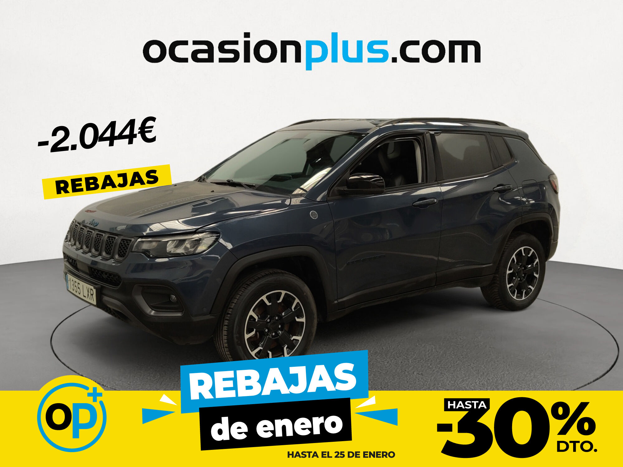 JEEP Compass (1.3 PHEV Trailhawk AWD AT 177 kW (240 CV)) en Madrid