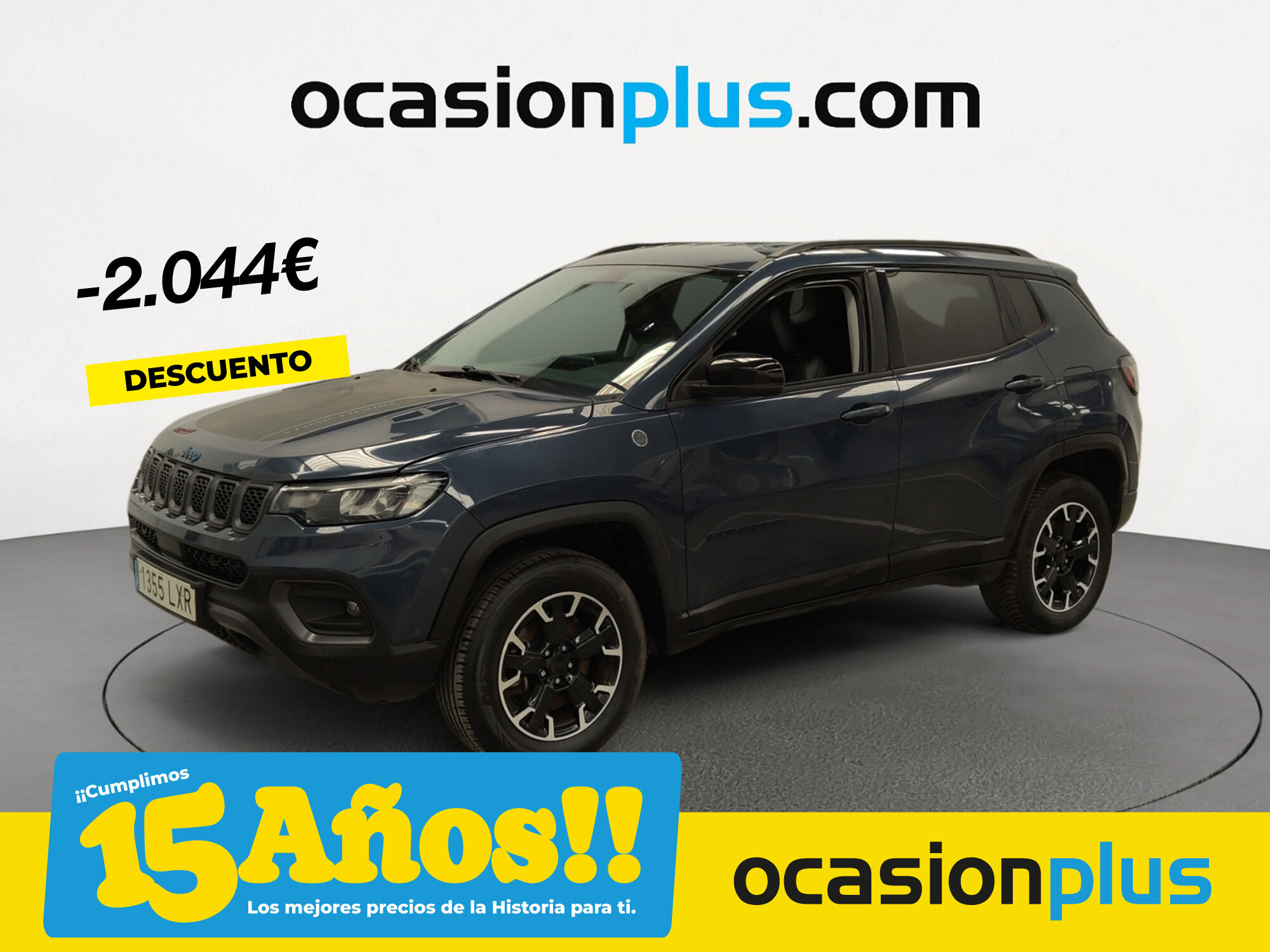 JEEP Compass (1.3 PHEV Trailhawk AWD AT 177 kW (240 CV)) en Madrid