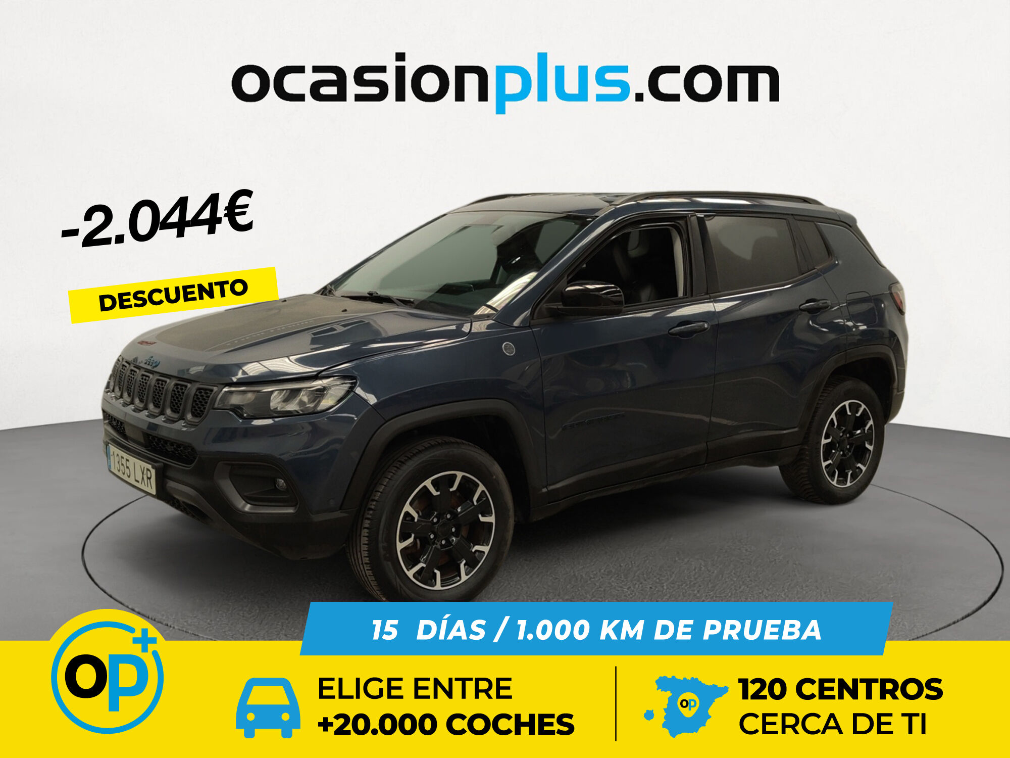 JEEP Compass (1.3 PHEV Trailhawk AWD AT 177 kW (240 CV)) en Madrid