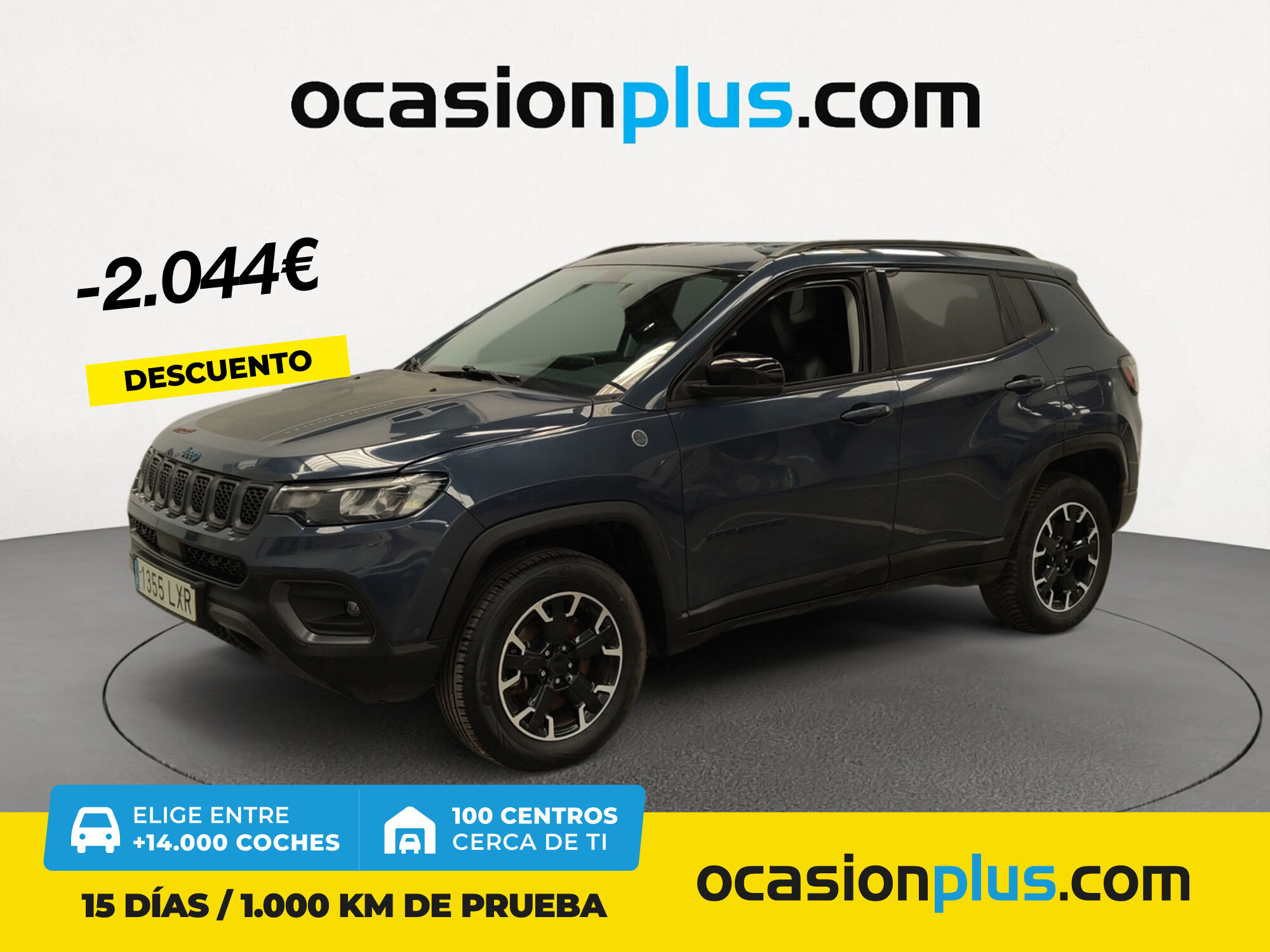 JEEP Compass (1.3 PHEV Trailhawk AWD AT 177 kW (240 CV)) en Madrid