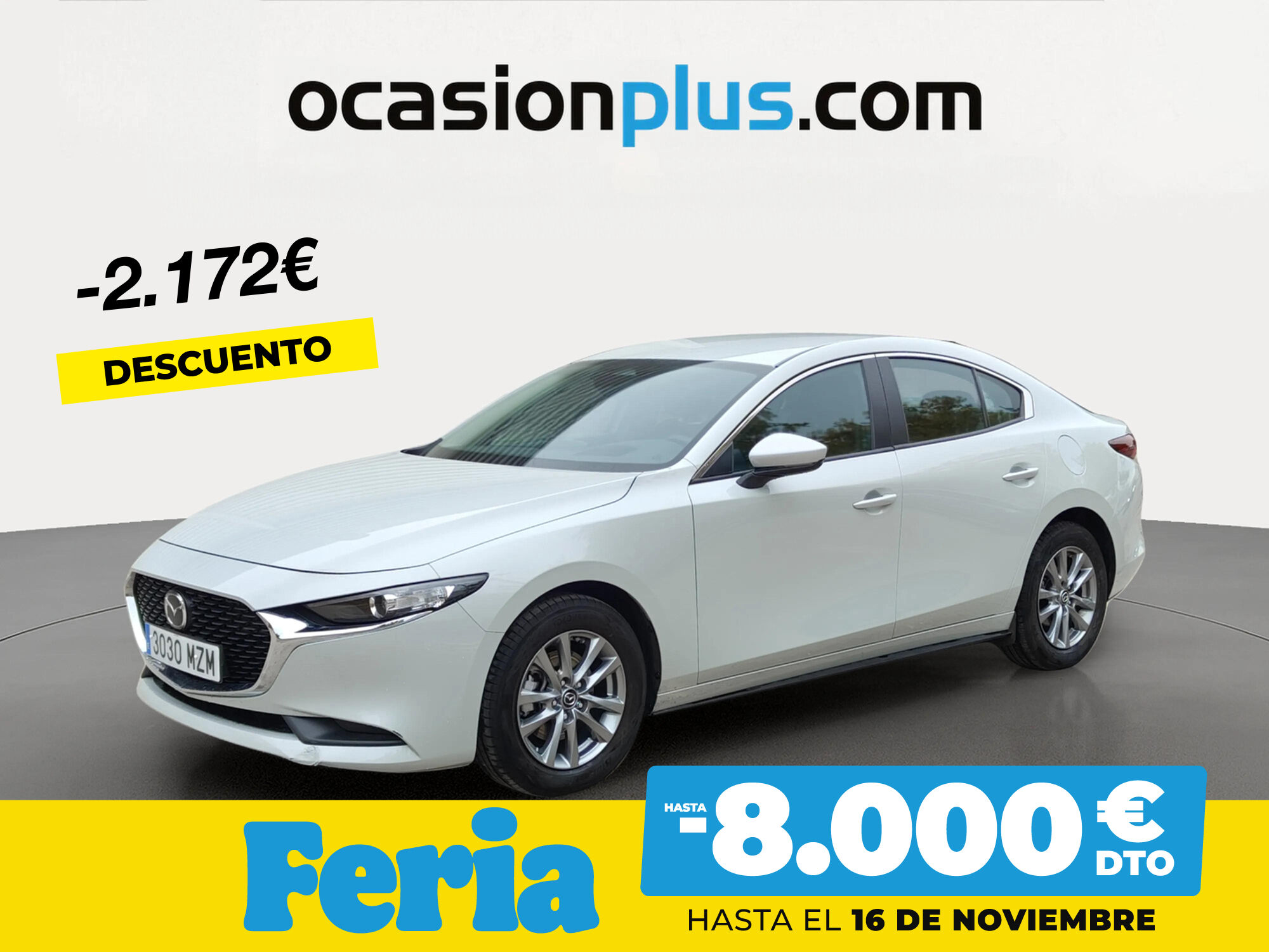 MAZDA Mazda3 (2.5L E-SKY G MHEV Prime-line 103 kW (140 CV)) en Madrid