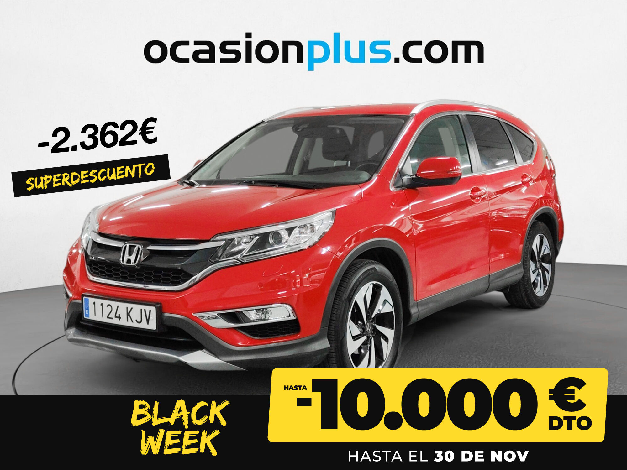 HONDA CR-V (1.6 I-DTEC 4x2 Lifest Nav 88 kW (120 CV)) en Madrid