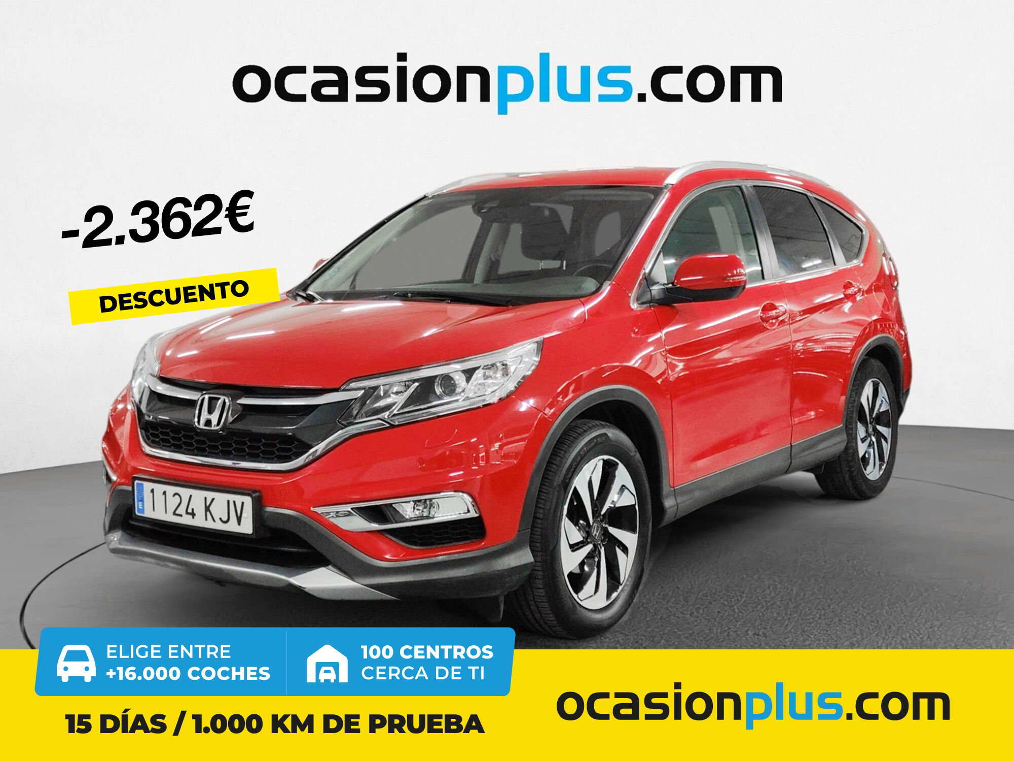 HONDA CR-V (1.6 I-DTEC 4x2 Lifest Nav 88 kW (120 CV)) en Madrid