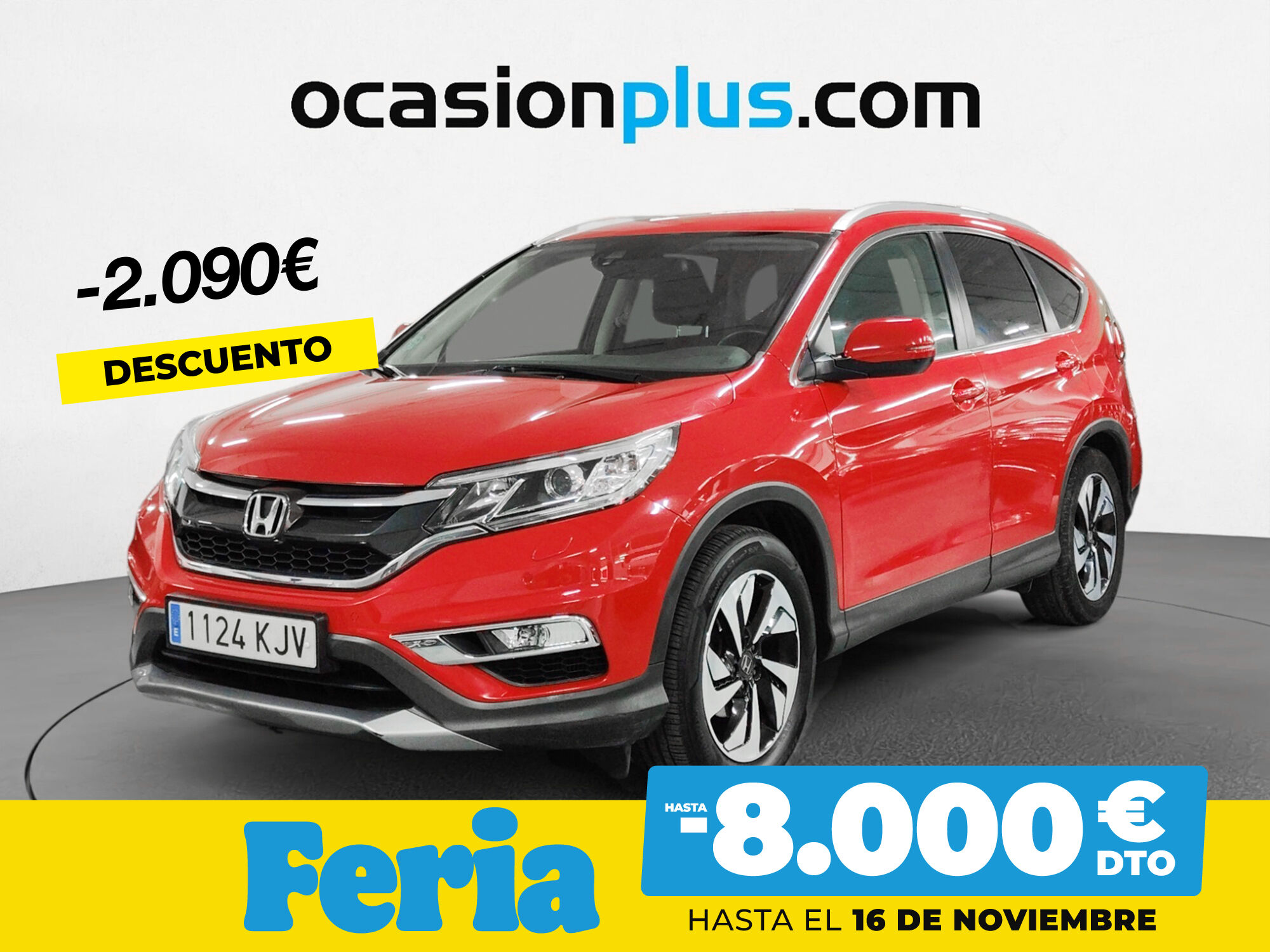 HONDA CR-V (1.6 I-DTEC 4x2 Lifest Nav 88 kW (120 CV)) en Madrid