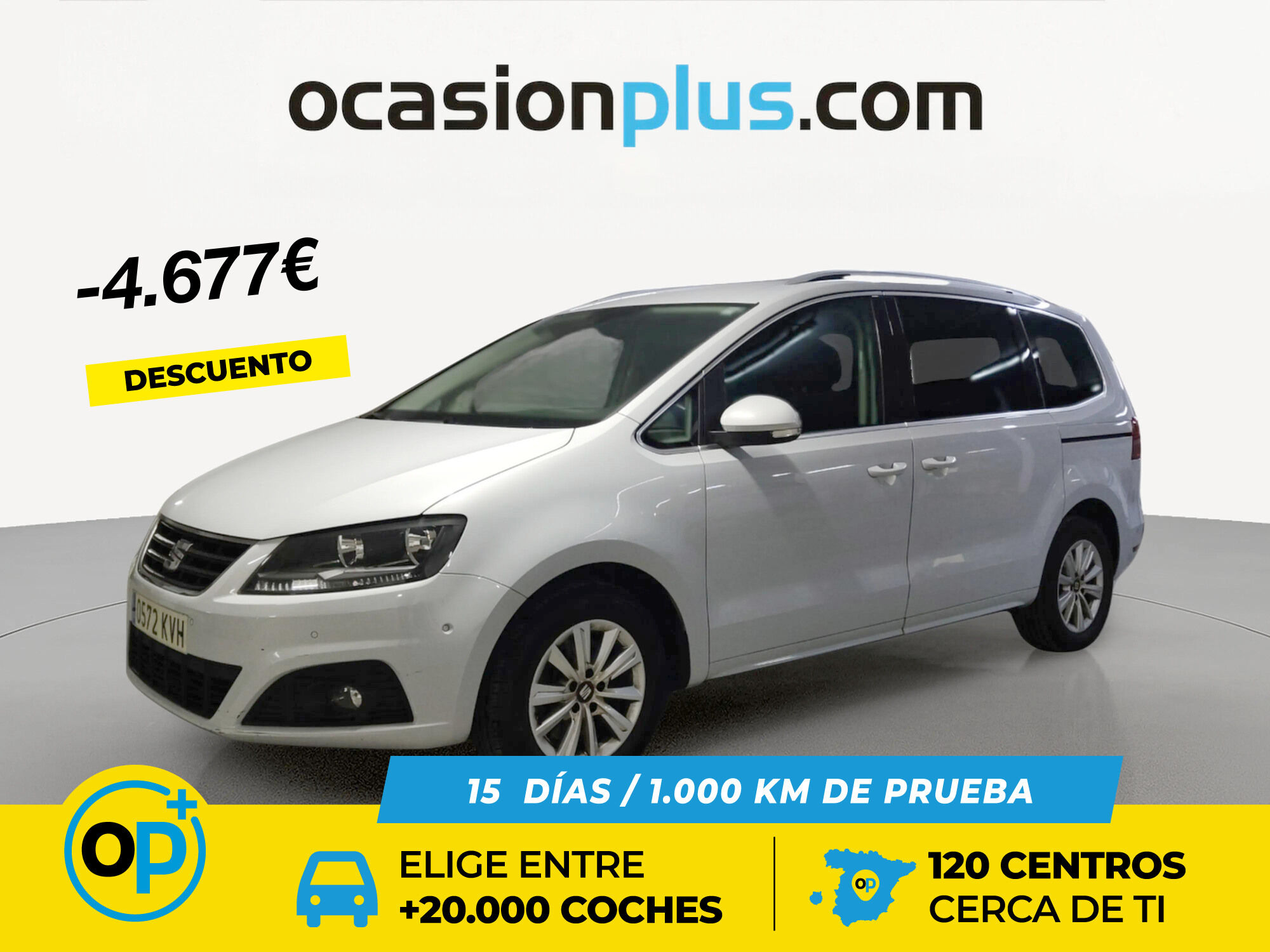 SEAT Alhambra (2.0 TDI Style Travel DSG 110 kW (150 CV)) en Madrid