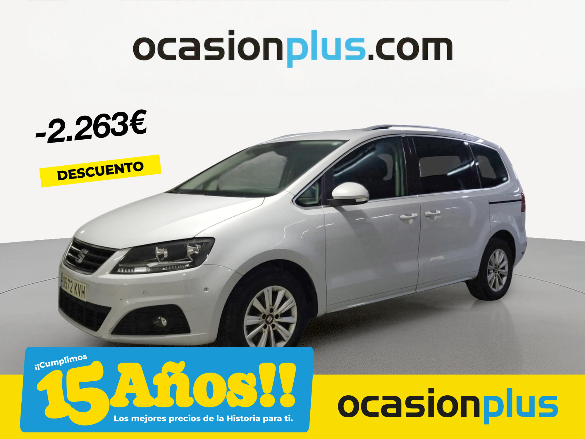 SEAT Alhambra (2.0 TDI Style Travel DSG 110 kW (150 CV)) en Madrid