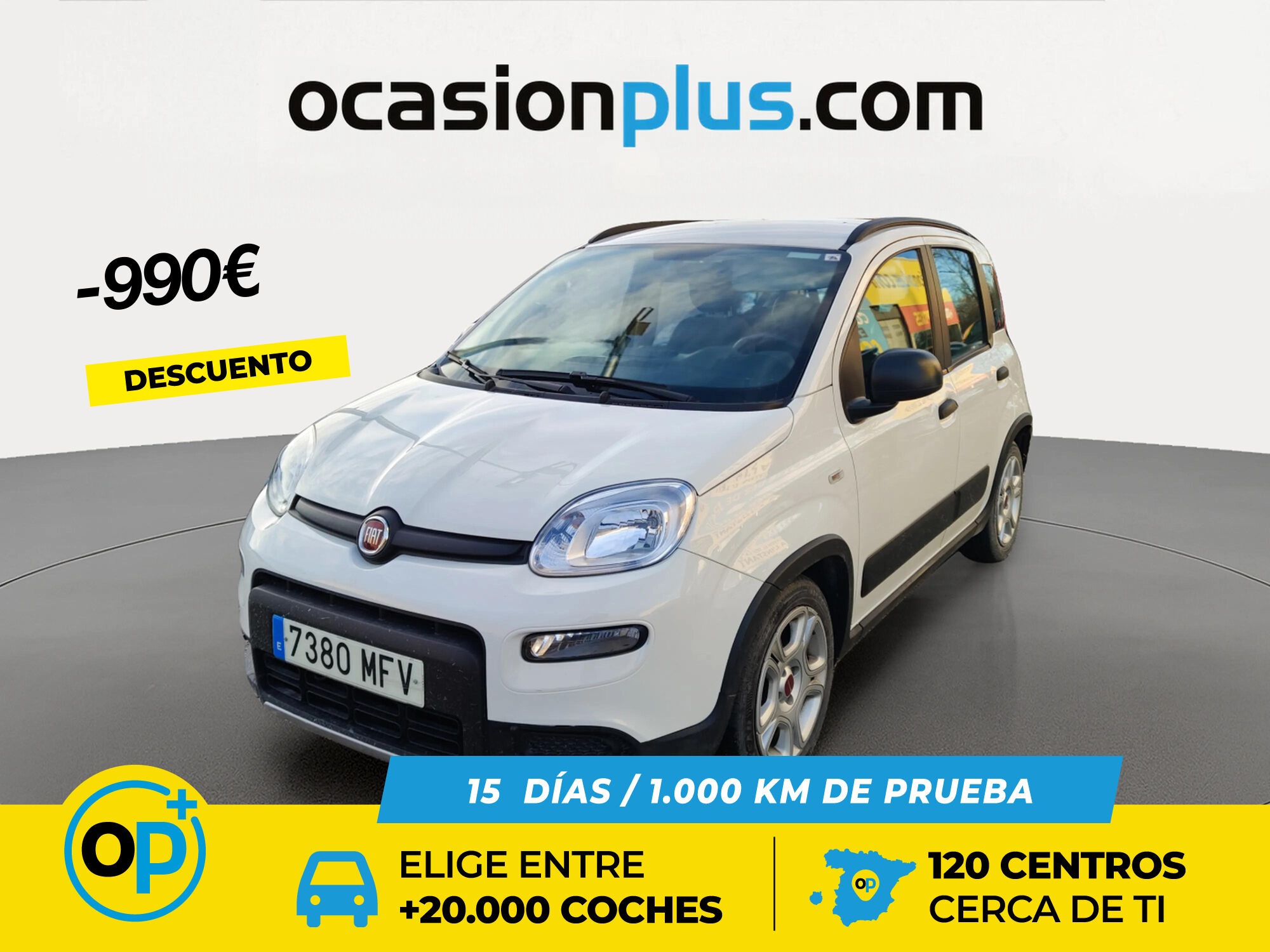 FIAT Panda (1.0 Hybrid GSE City Life 51 kW (70 CV)) en Madrid