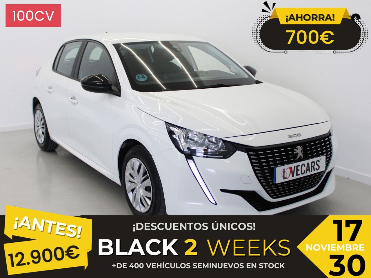 PEUGEOT 208 (BlueHDi 73kW (100CV) Active) en Pontevedra