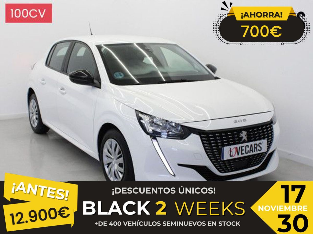 PEUGEOT 208 (BlueHDi 73kW (100CV) Active) en Pontevedra