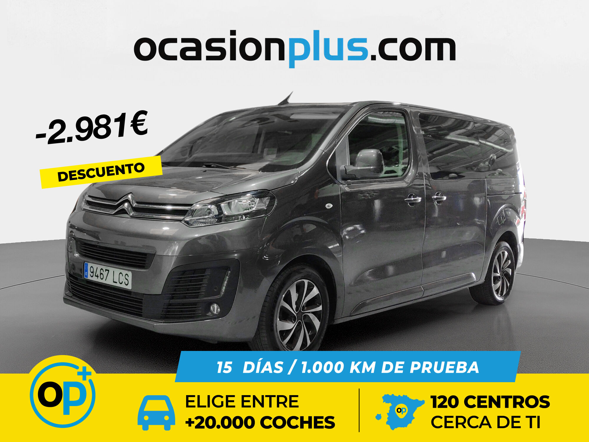CITROEN SpaceTourer (BlueHDi 150 Talla M Origins 110 kW (150 CV)) en Madrid
