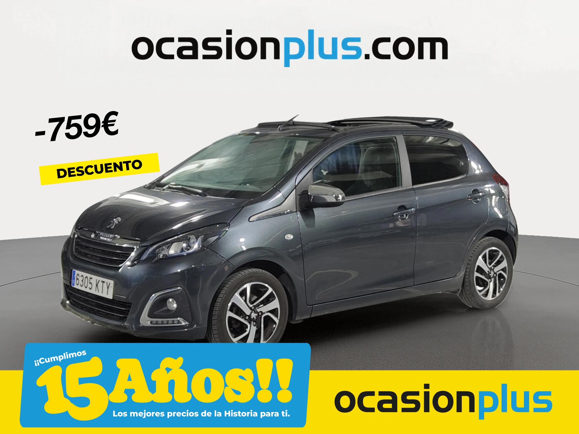 PEUGEOT 108 (1.0 VTI Top! Allure 53 kW (72 CV)) en Madrid