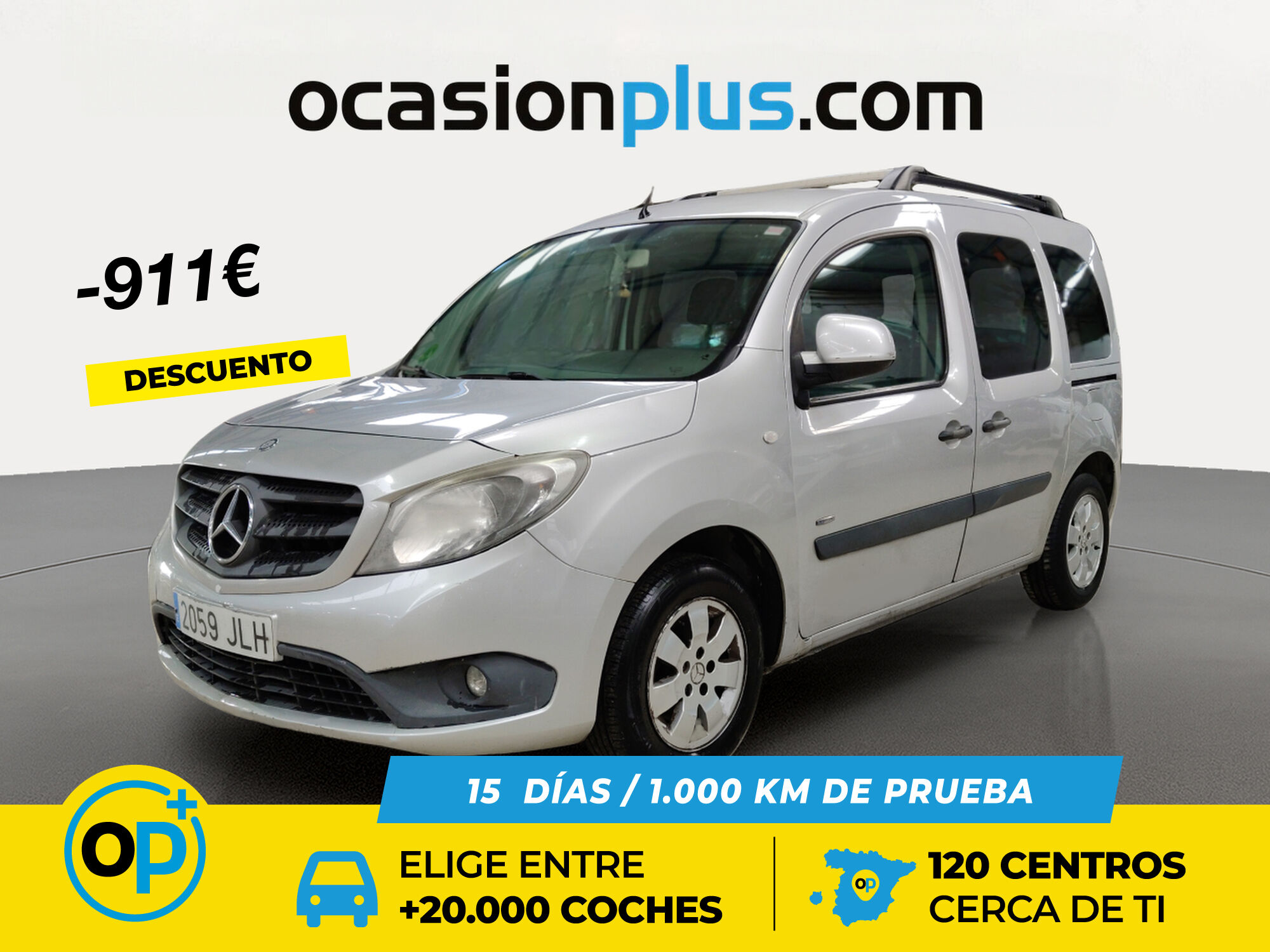 MERCEDES Citan (Combi 111 CDI Tourer Plus Largo 81 kW (110 CV)) en Madrid