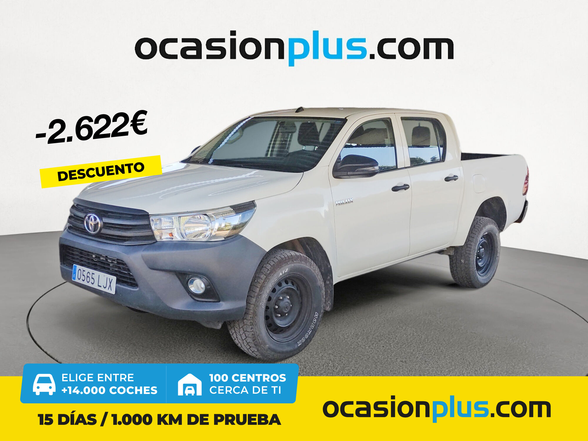 TOYOTA Hilux (2.4 D-4D Doble Cabina GX 110 kW (150 CV)) en Madrid