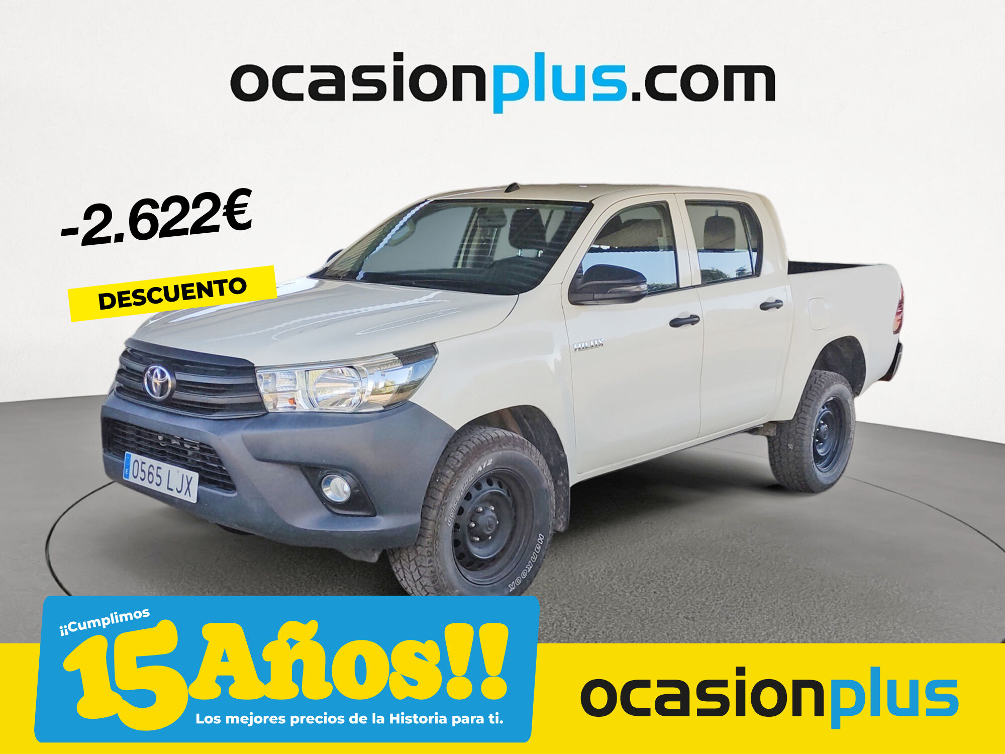 TOYOTA Hilux (2.4 D-4D Doble Cabina GX 110 kW (150 CV)) en Madrid