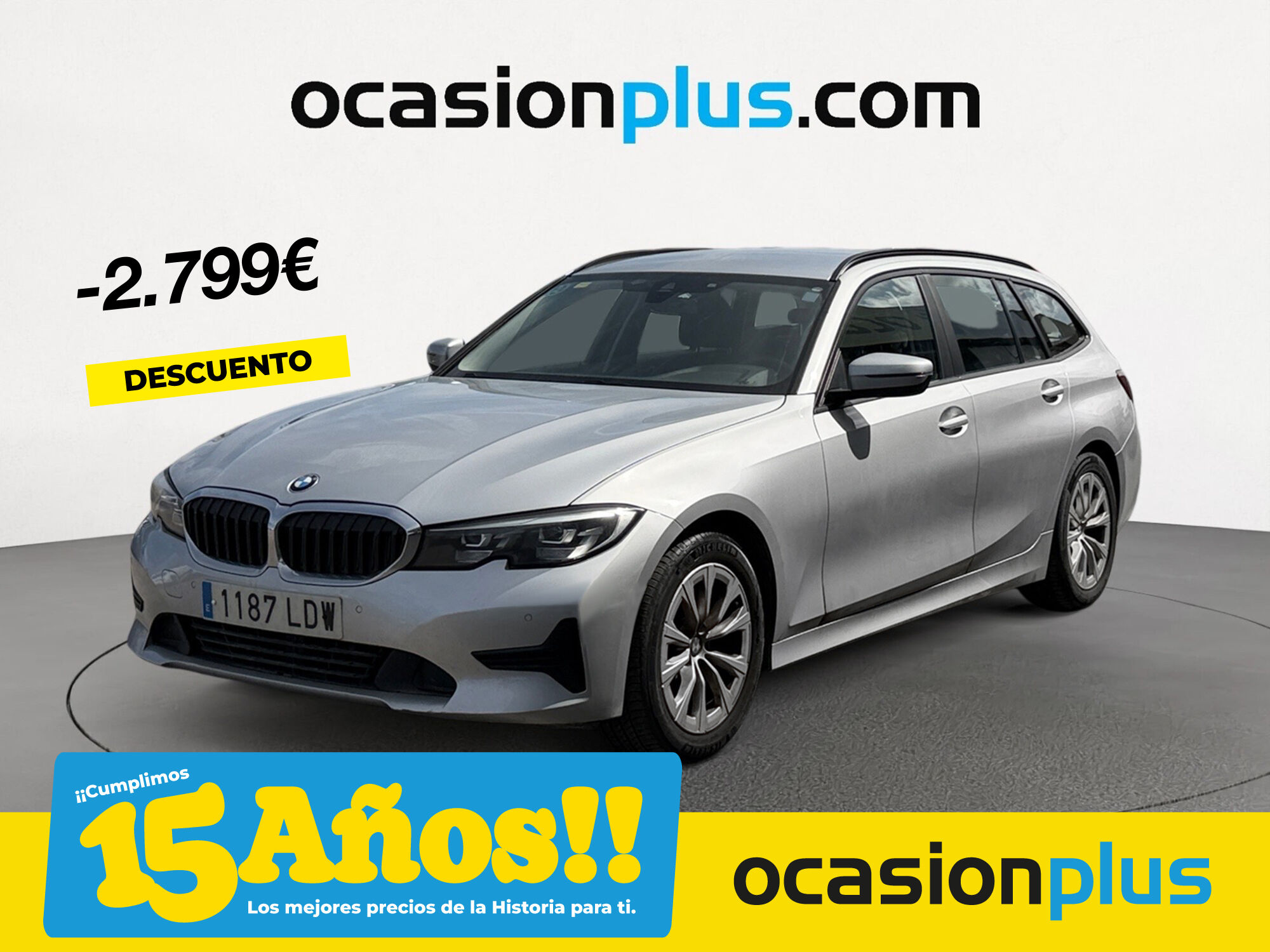 BMW Serie 3 (318d Touring 110 kW (150 CV)) en Madrid