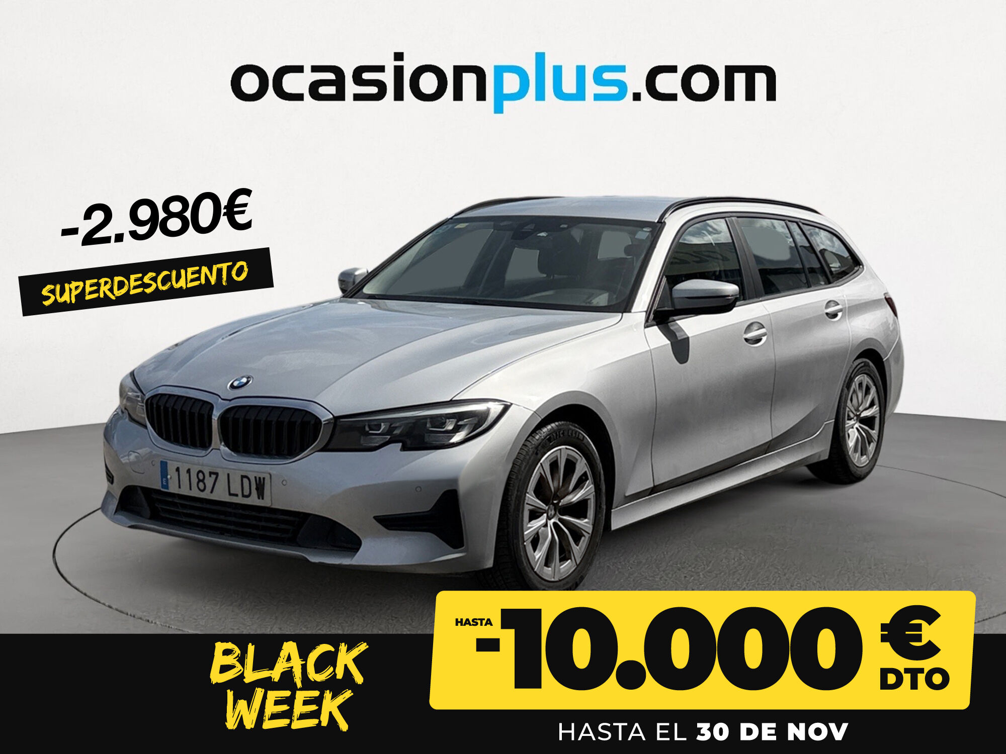 BMW Serie 3 (318d Touring 110 kW (150 CV)) en Madrid