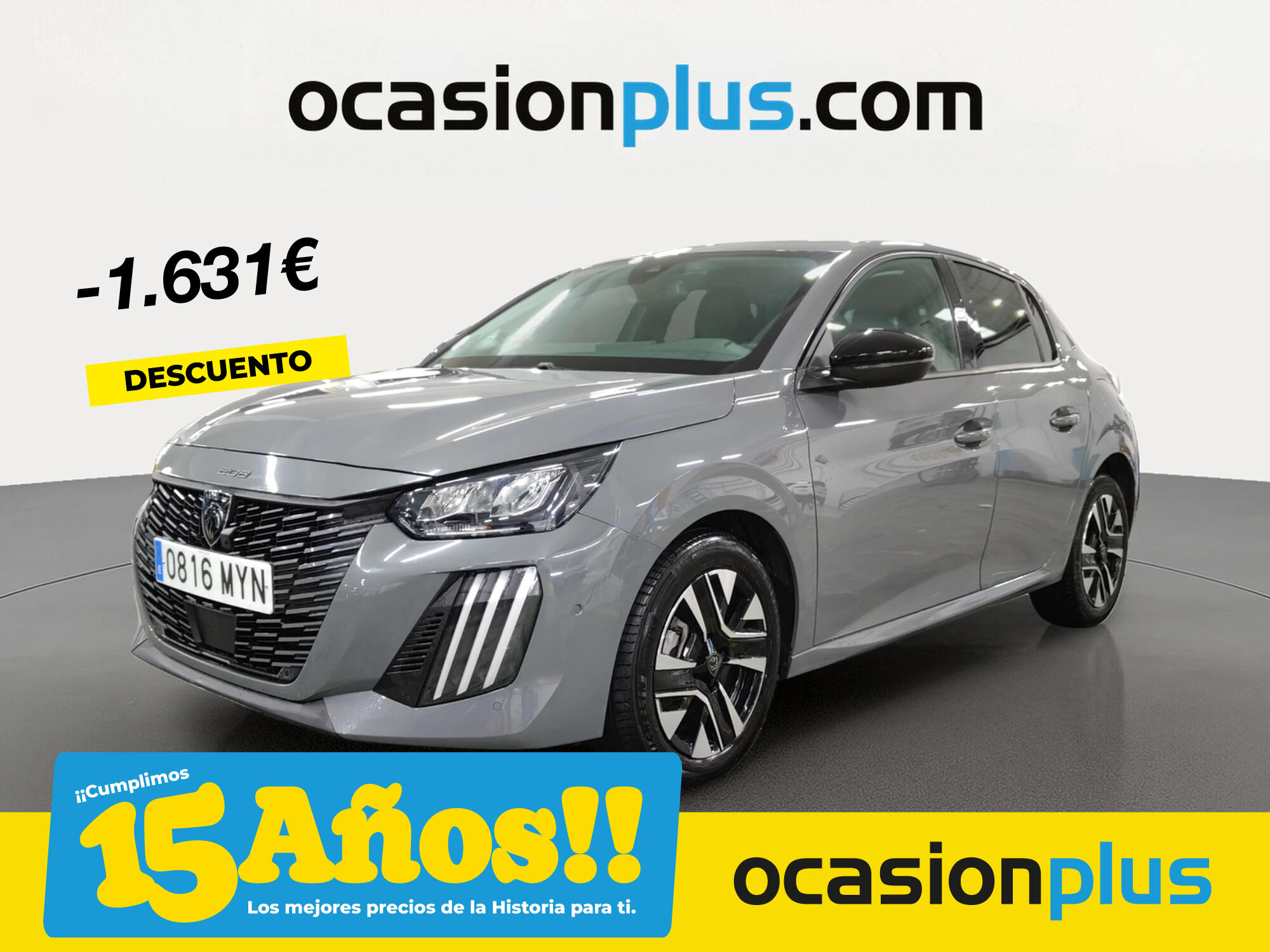PEUGEOT 208 (PureTech 100 Allure 75 kW (100 CV)) en Madrid