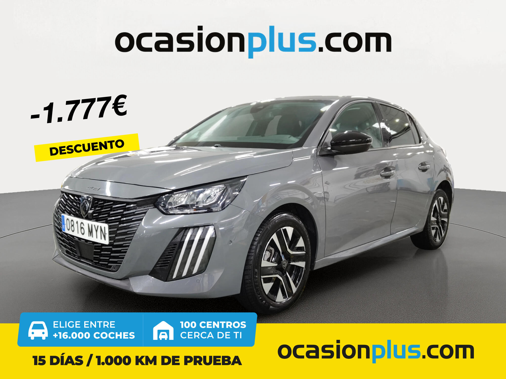 PEUGEOT 208 (PureTech 100 Allure 75 kW (100 CV)) en Madrid