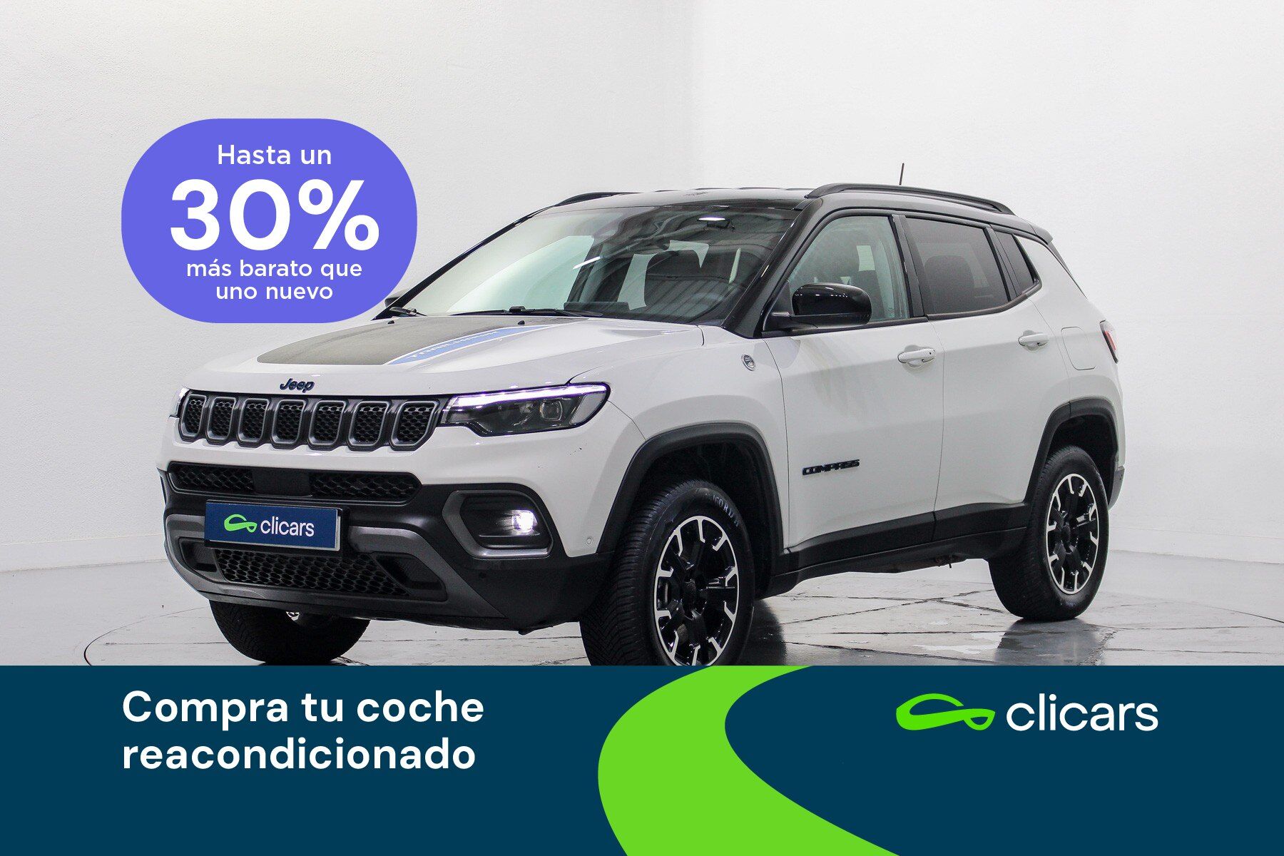 JEEP Compass (Compass 1.3 PHEV Trailhawk EAWD Aut. 240) en Madrid