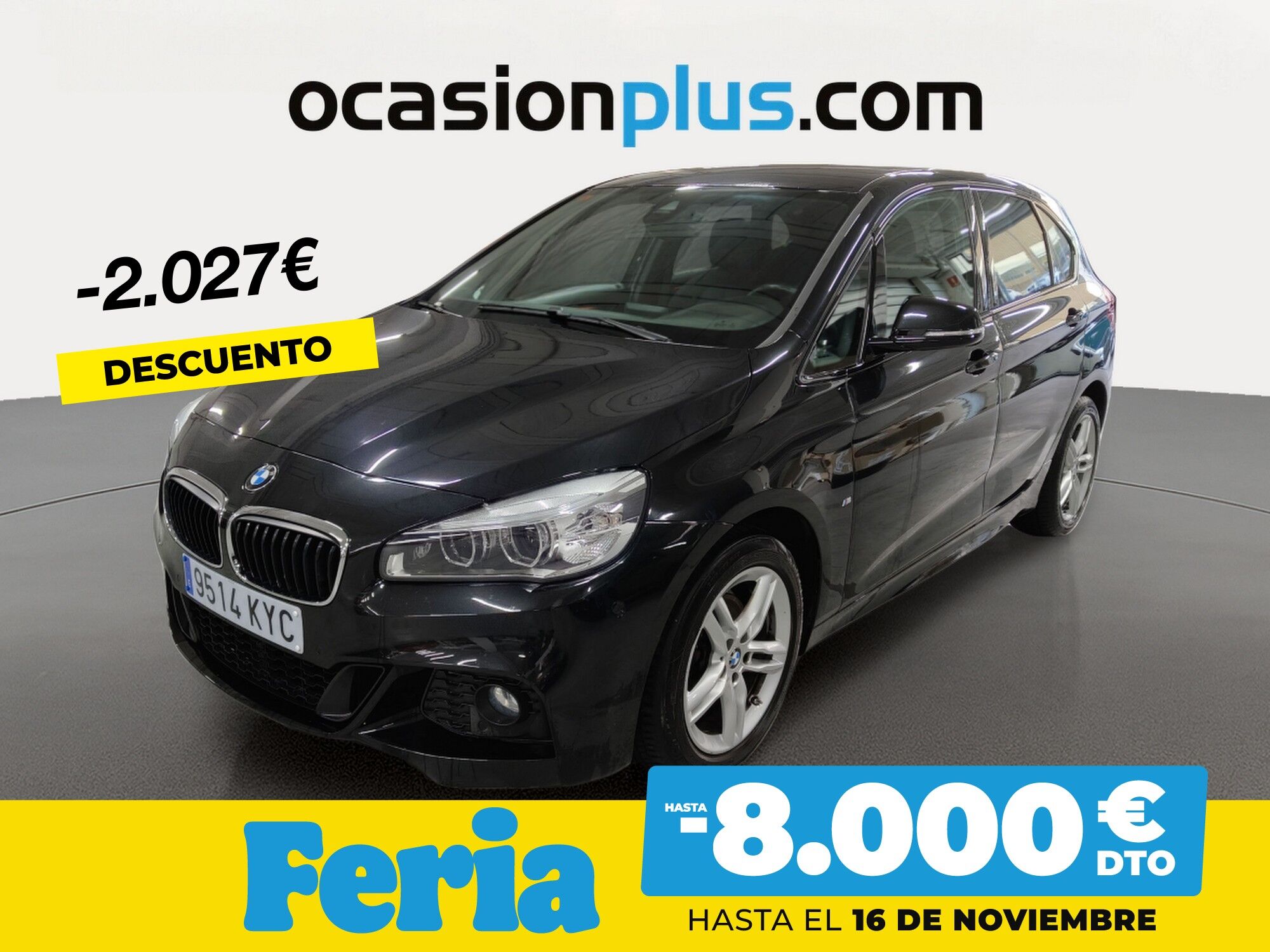 BMW Serie 2 (218d Active Tourer 110 kW (150 CV)) en Madrid