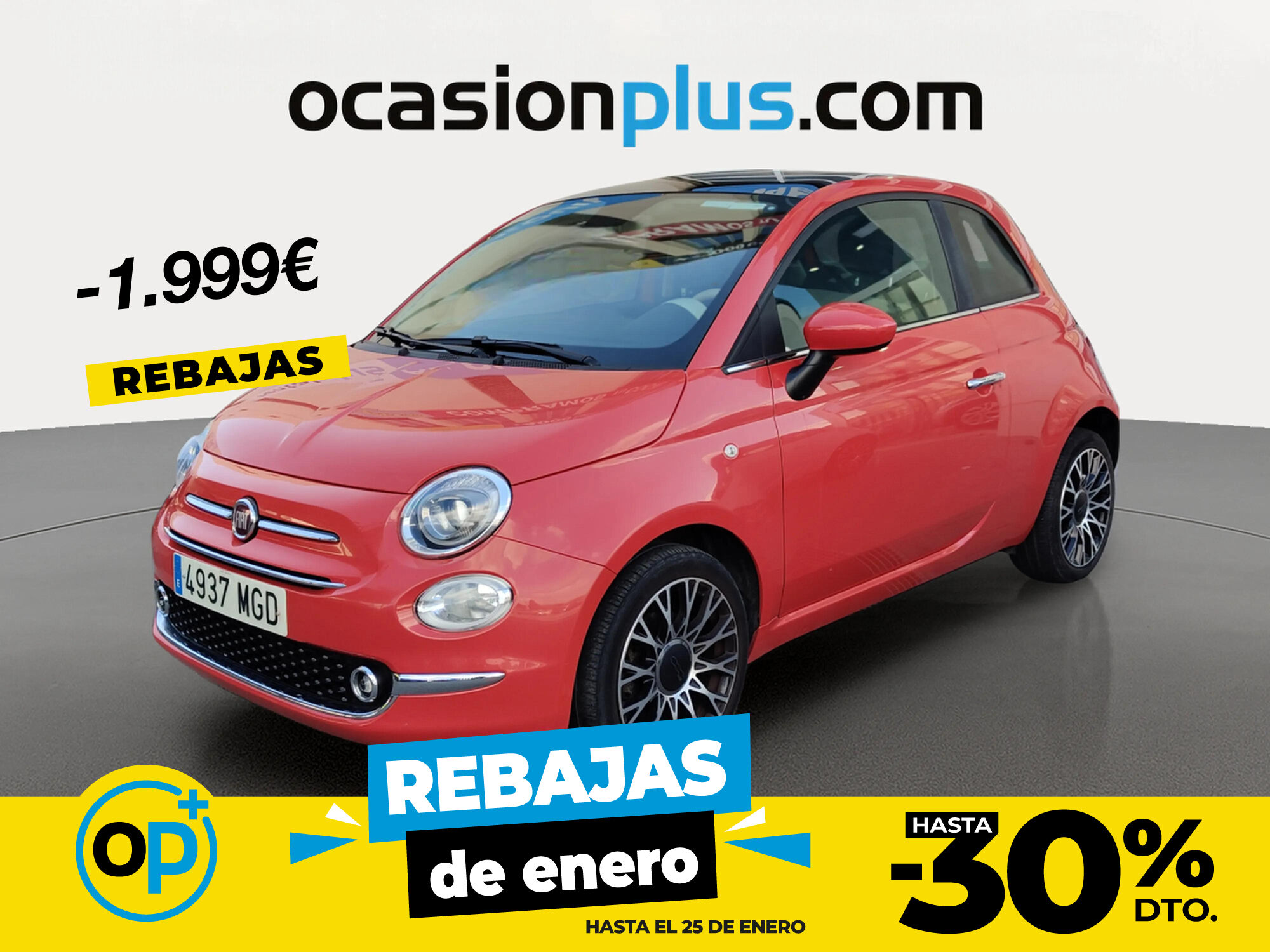 FIAT 500 (1.0 Hybrid Dolcevita 51 kW (70 CV)) en Madrid