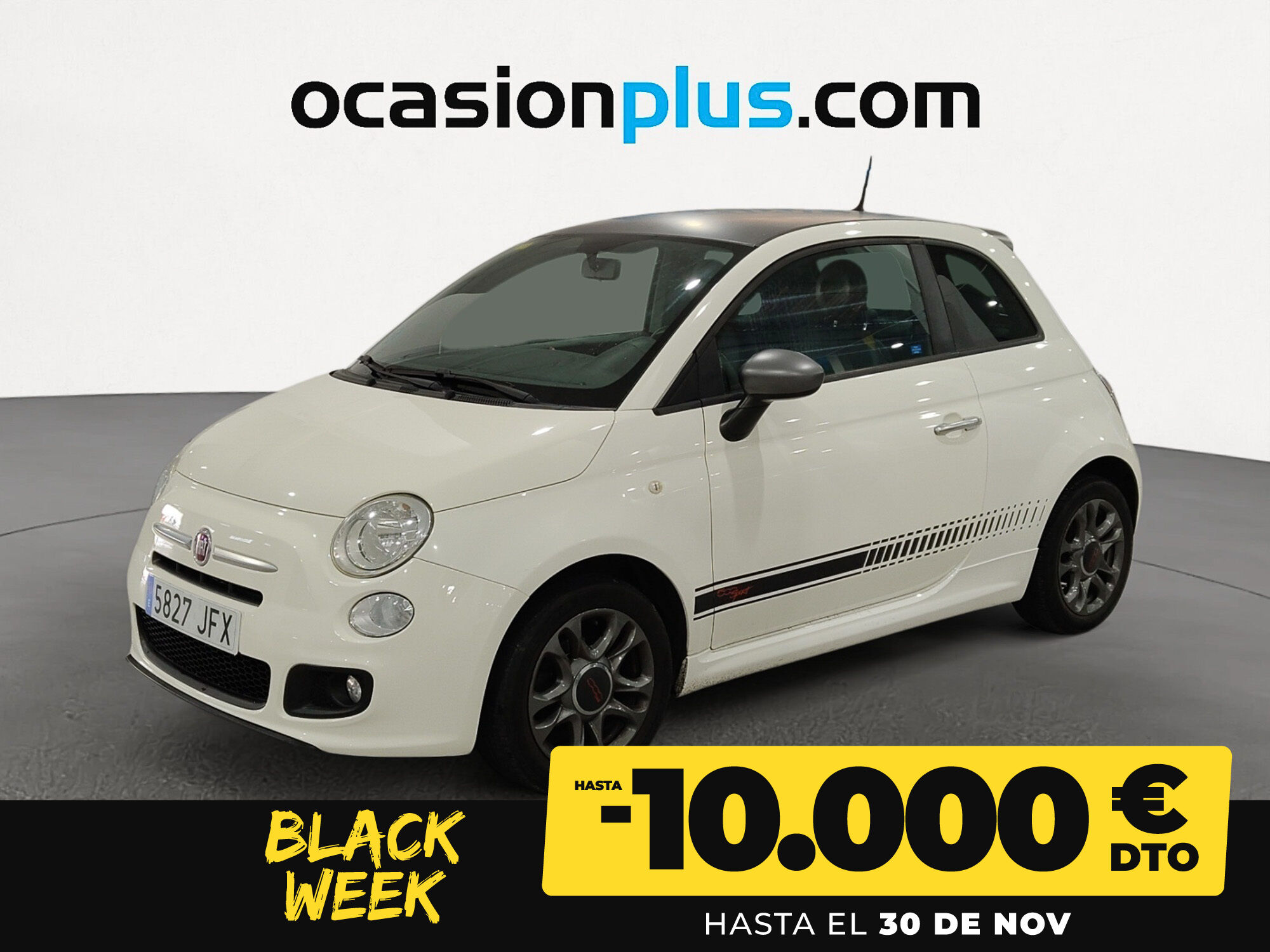 FIAT 500 (1.2 8v S 51 kW (69 CV)) en Madrid