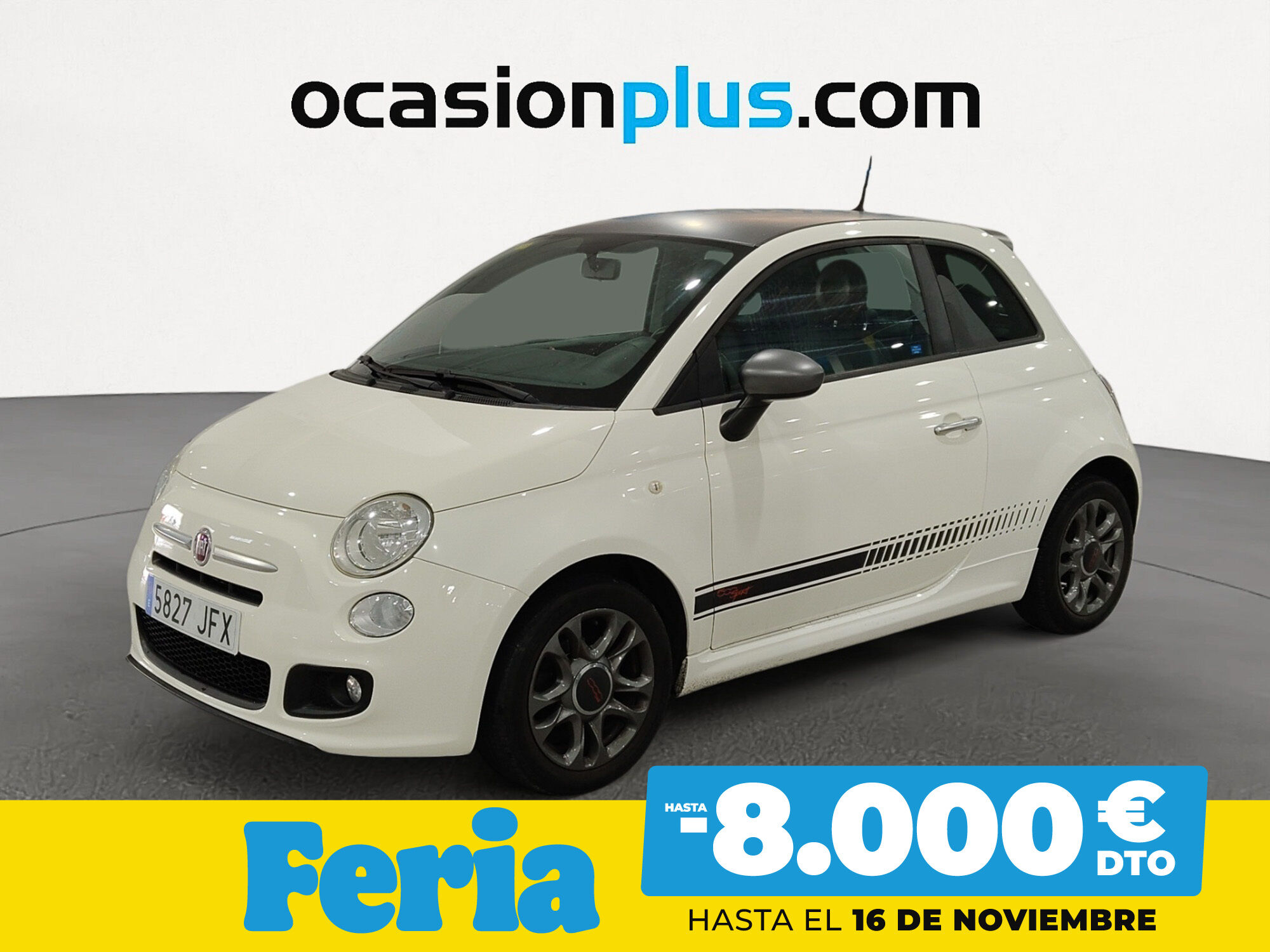 FIAT 500 (1.2 8v S 51 kW (69 CV)) en Madrid
