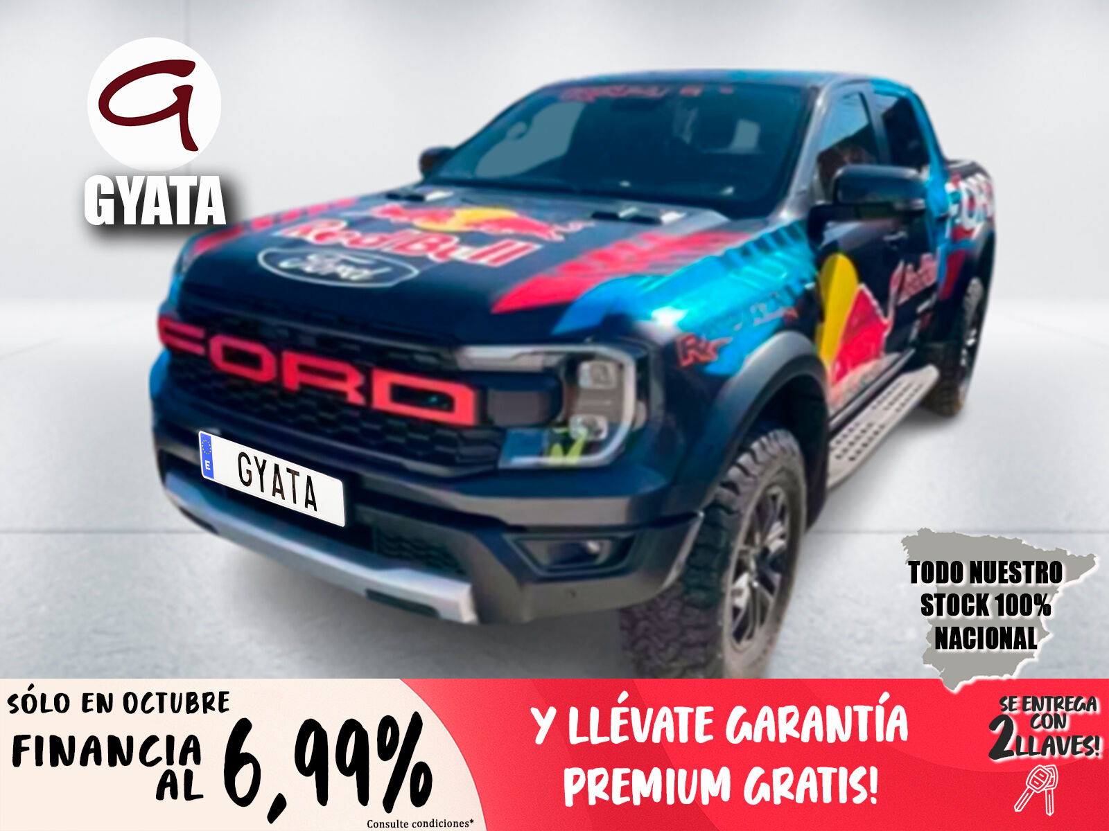 FORD Ranger (Pickup 2.0 Ecoblue Doble Cabina Raptor e-AWD AT 154 kW (210 CV