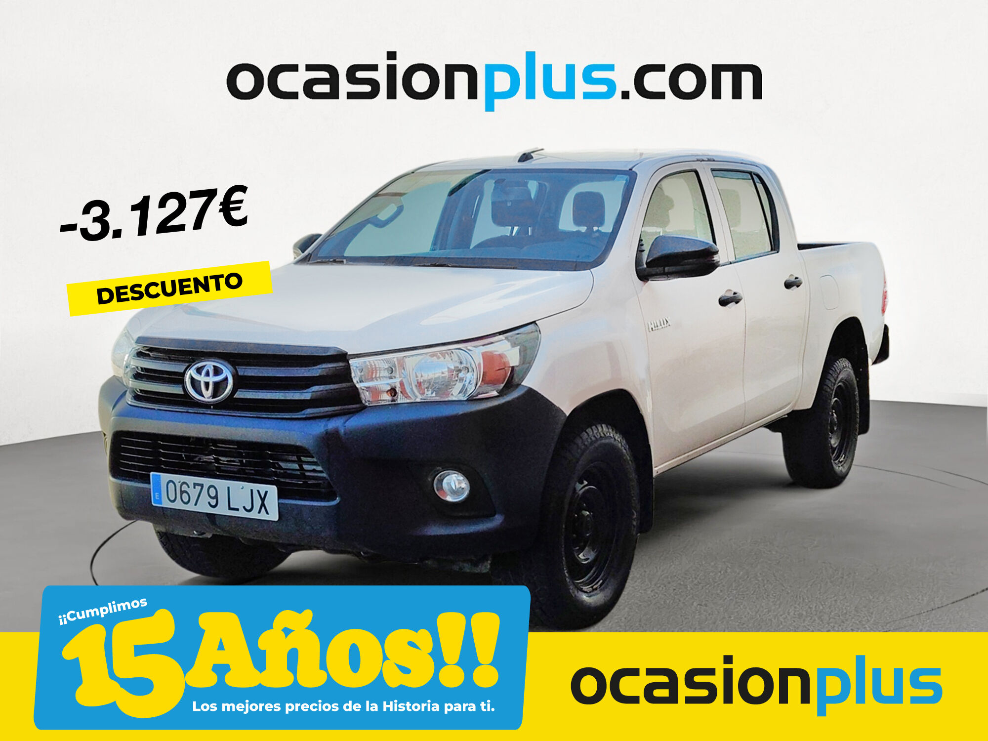 TOYOTA Hilux (2.4 D-4D Doble Cabina GX 110 kW (150 CV)) en Madrid