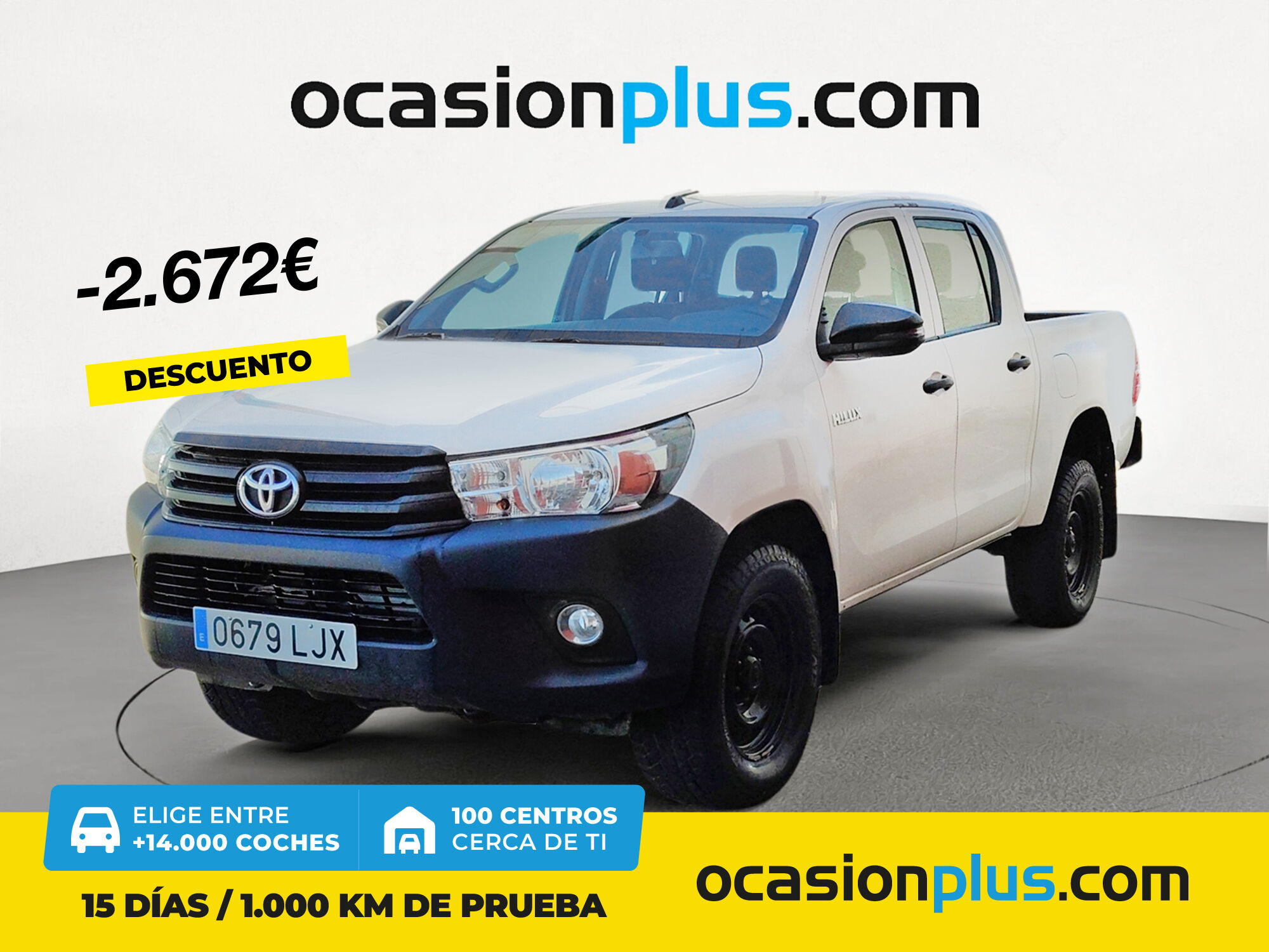 TOYOTA Hilux (2.4 D-4D Doble Cabina GX 110 kW (150 CV)) en Madrid