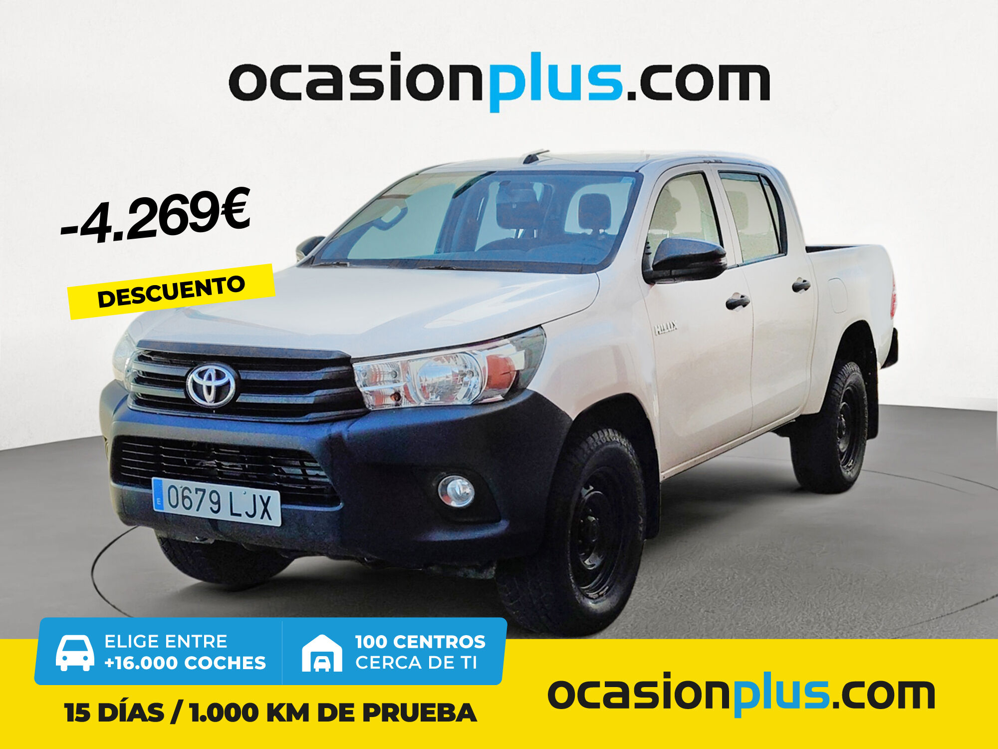 TOYOTA Hilux (2.4 D-4D Doble Cabina GX 110 kW (150 CV)) en Madrid