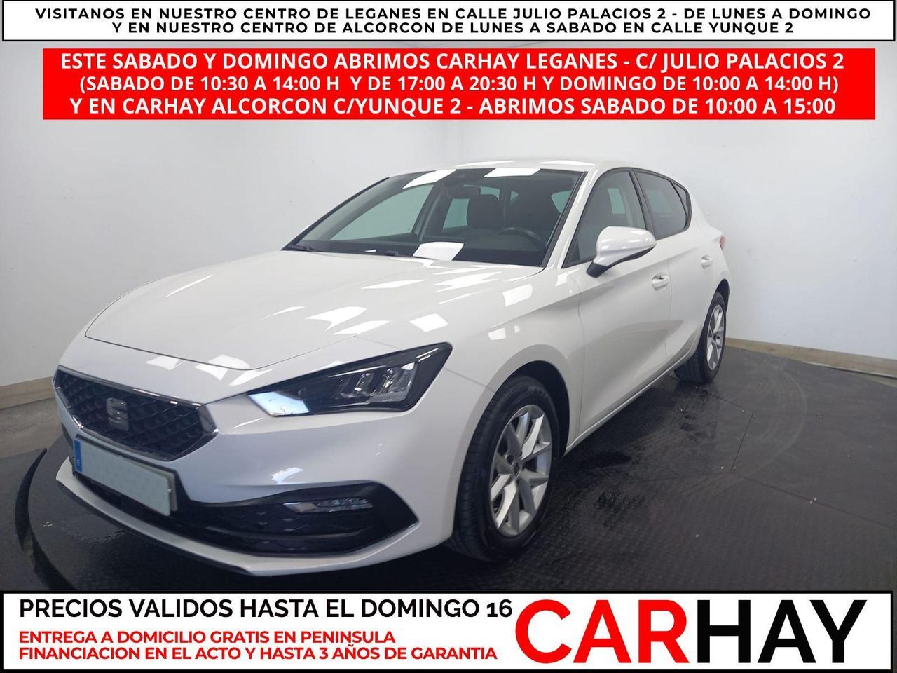 SEAT León (STYLE GO 2.0 TDI 115CV MT6 E6D) en Madrid