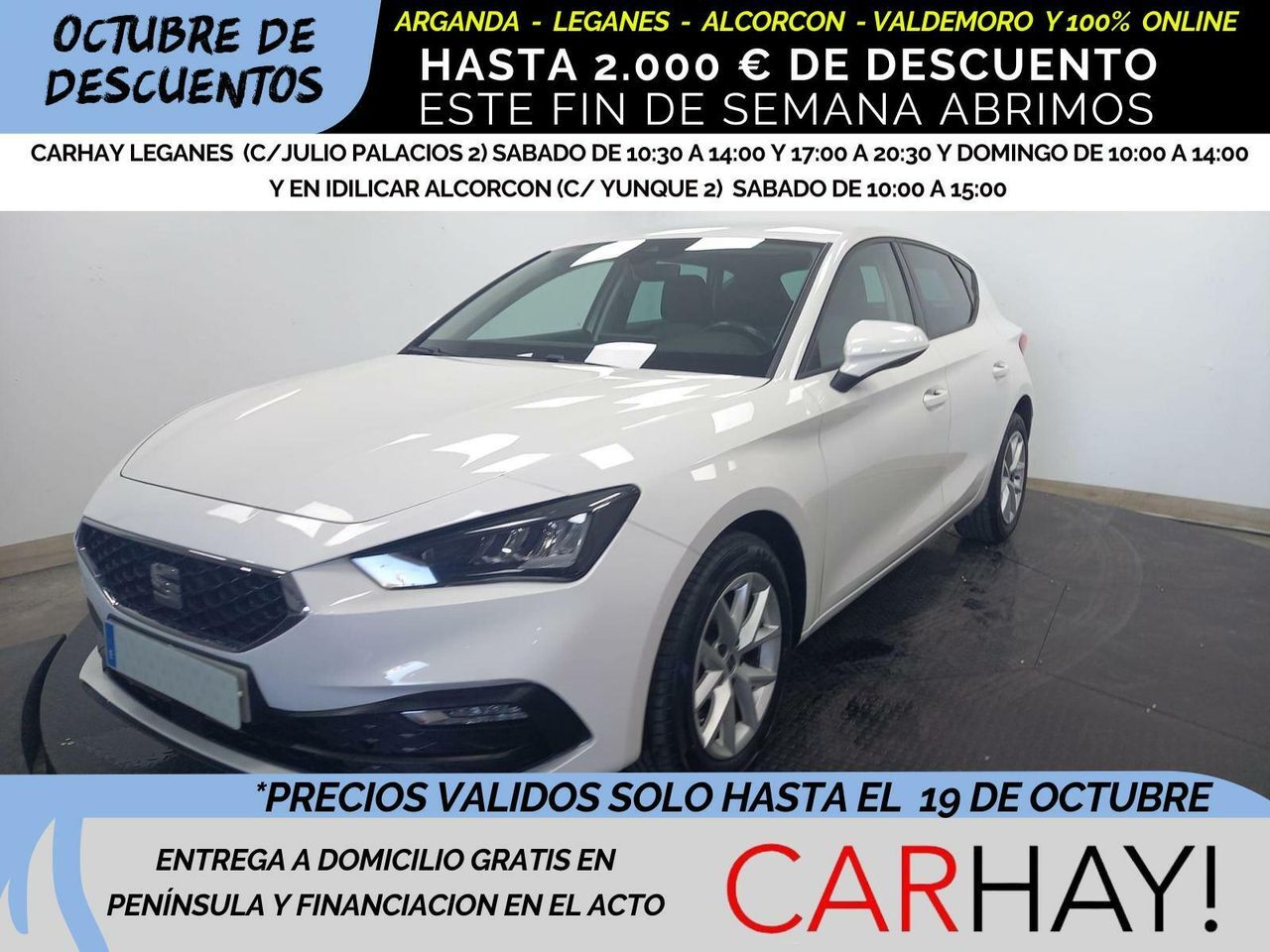 SEAT León (STYLE GO 2.0 TDI 115CV MT6 E6D) en Madrid