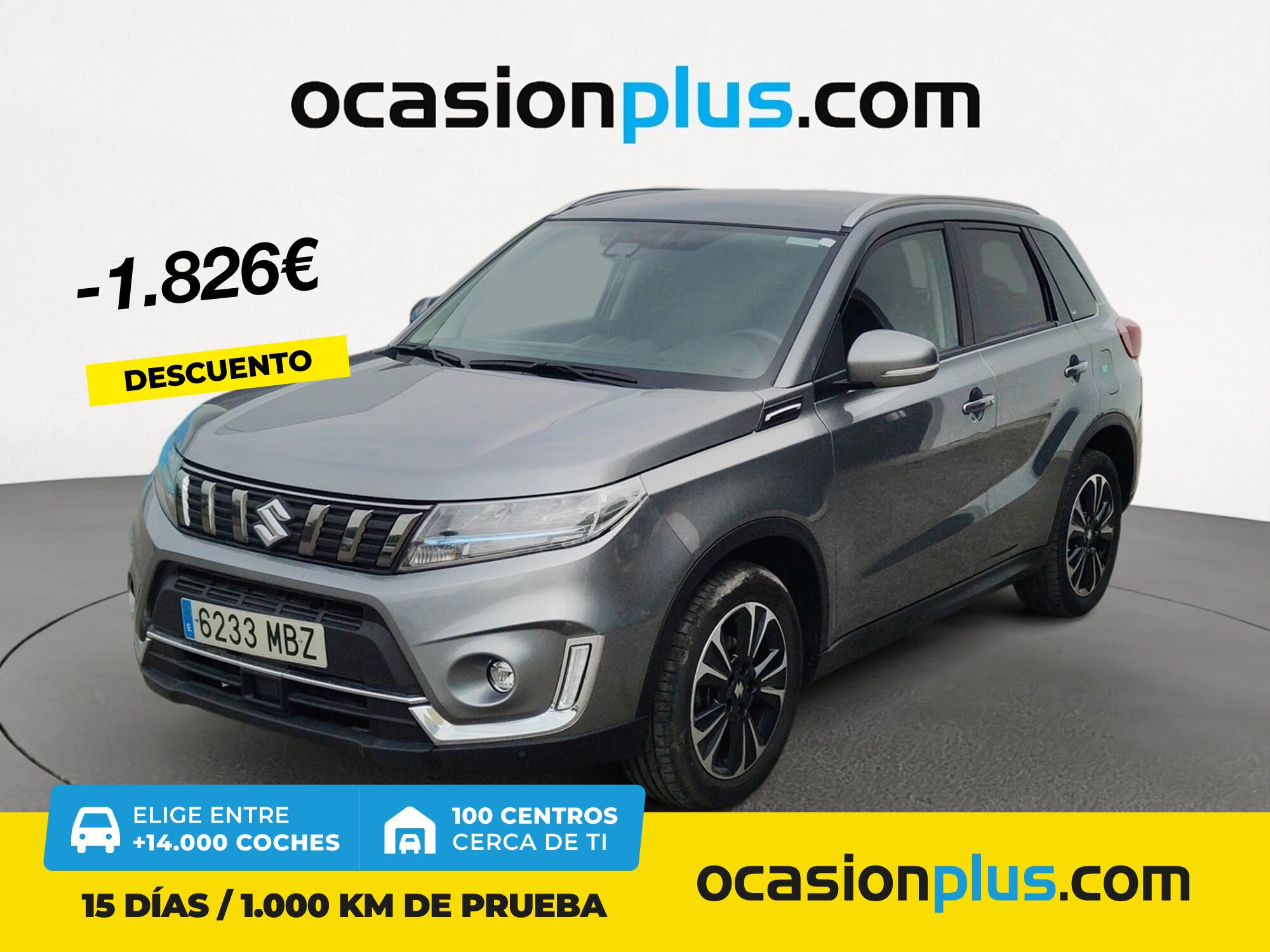 SUZUKI Vitara (1.5 Hybrid GLX Strong 4WD Auto 85 kW (116 CV)) en Madrid